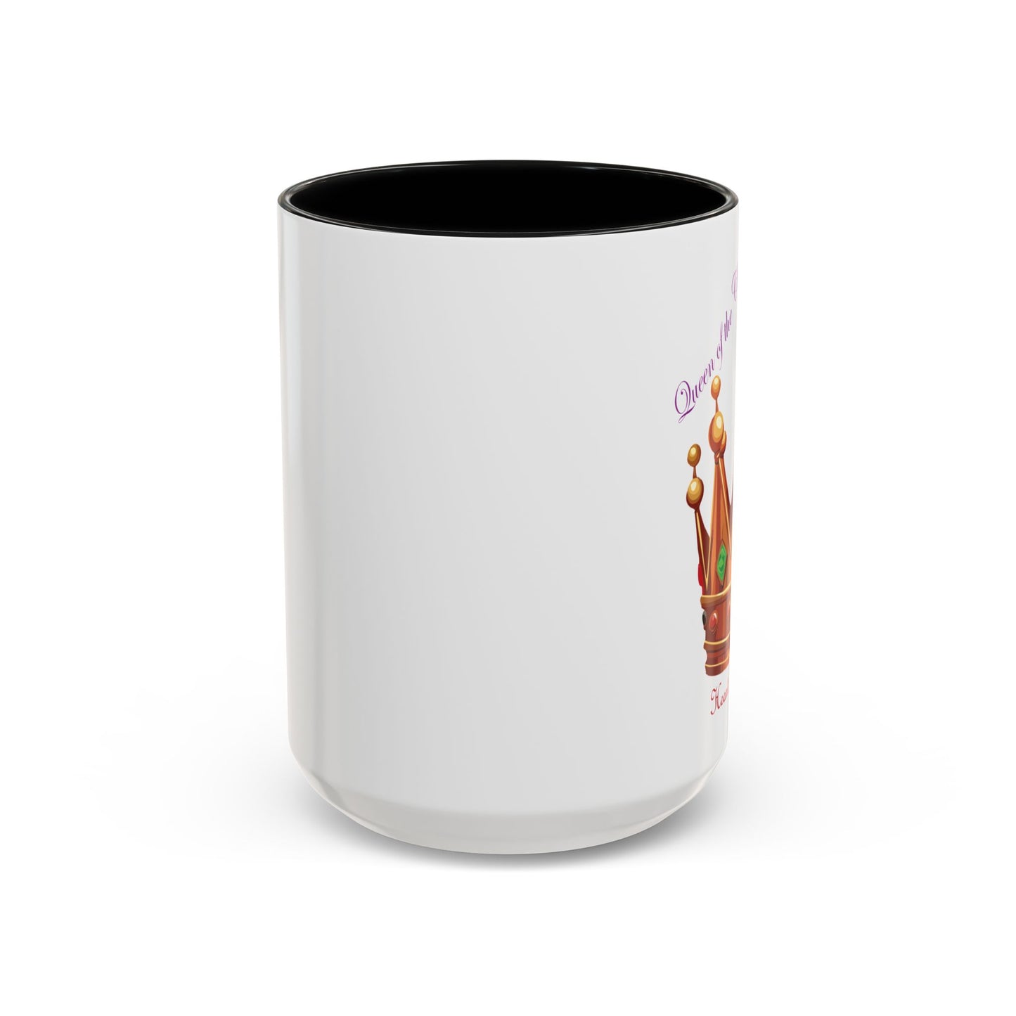 Queen of the Chaos Accent Coffee Mug - 11oz & 15oz - Perfect Gift for Home Decor