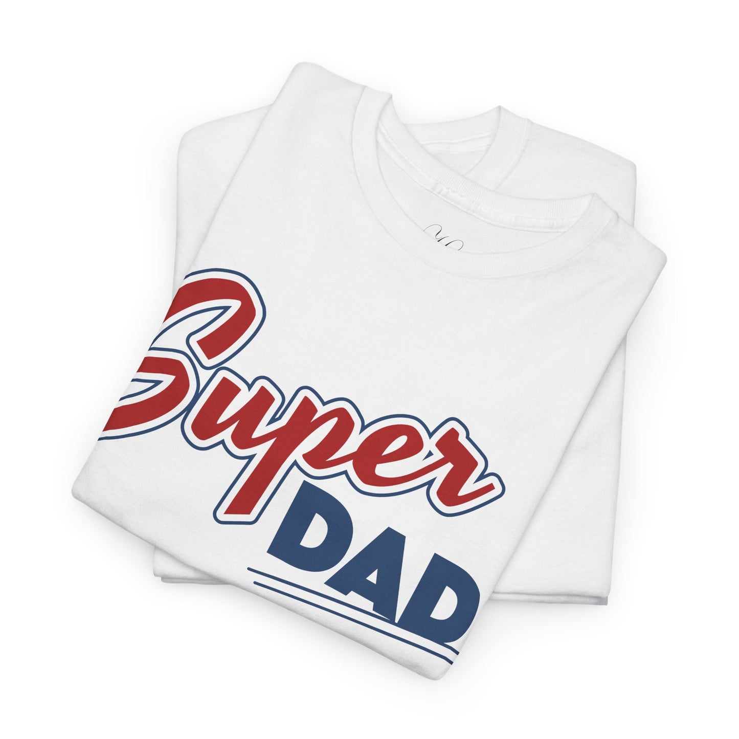 Super Dad Unisex Heavy Cotton Tee - Perfect Gift for Father's Day, Birthdays, and Family Celebrations