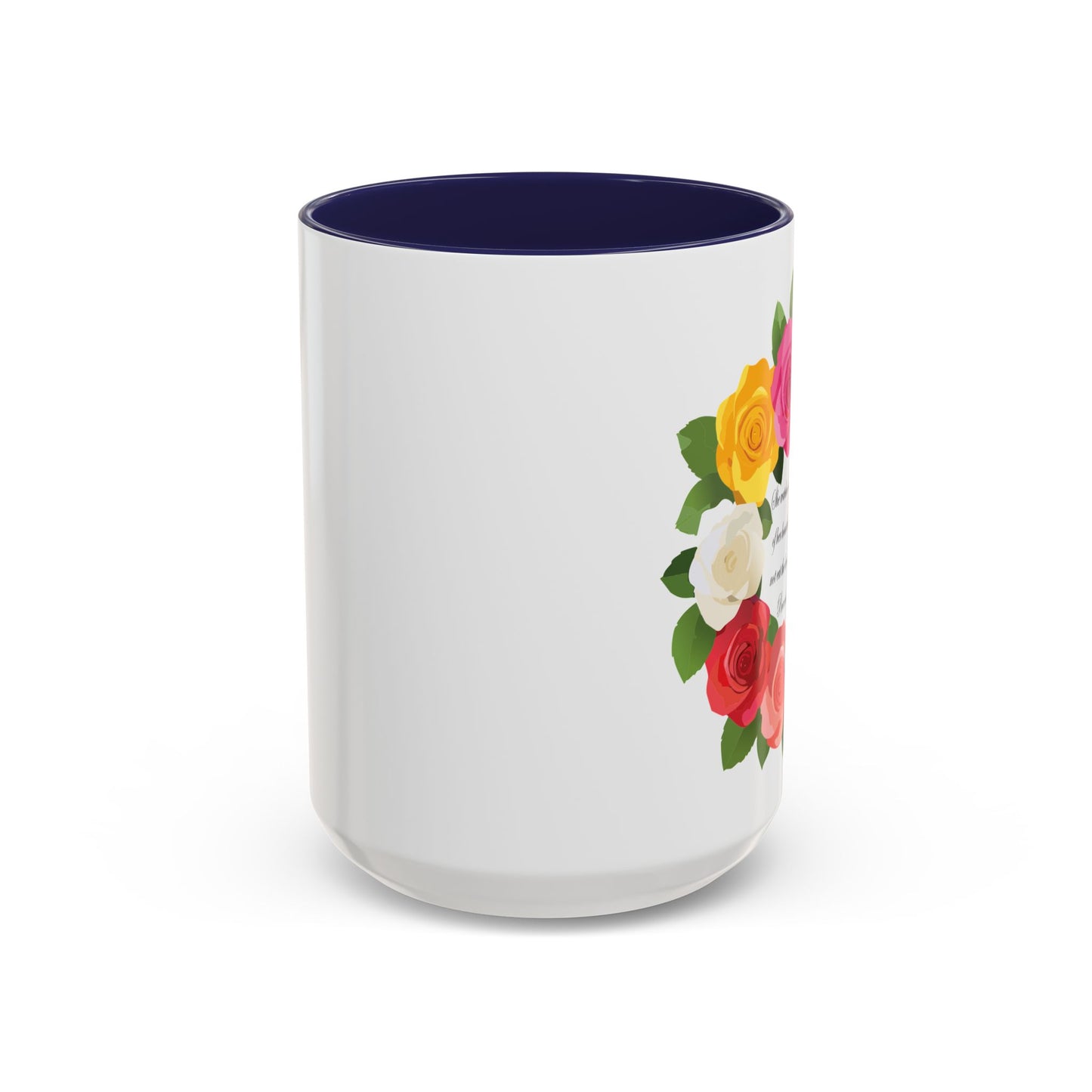 Inspirational Floral Coffee Mug for Mom- Proverbs 31:27