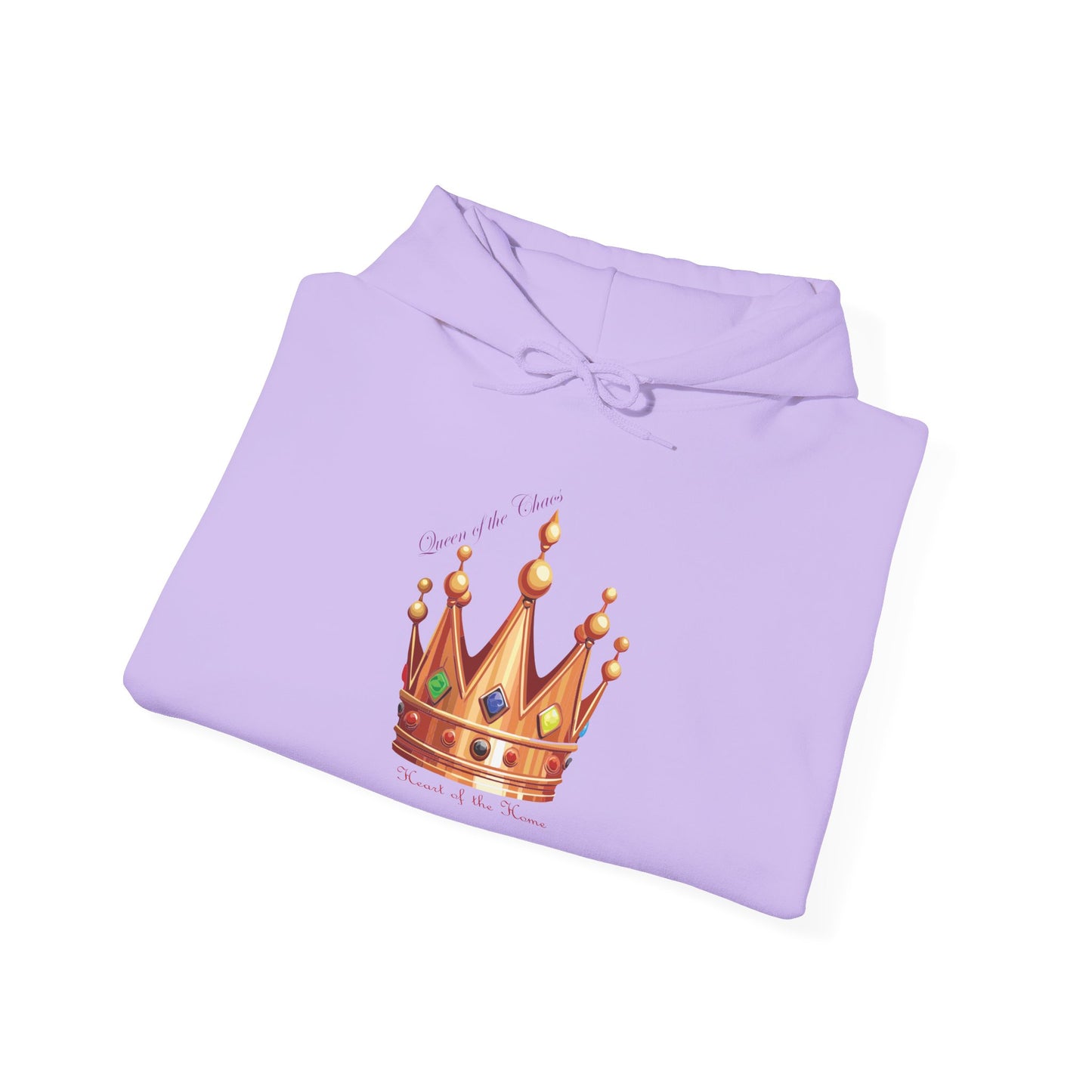 Queen of Chaos Unisex Hoodie – Heavy Blend Sweatshirt for Royal Vibes