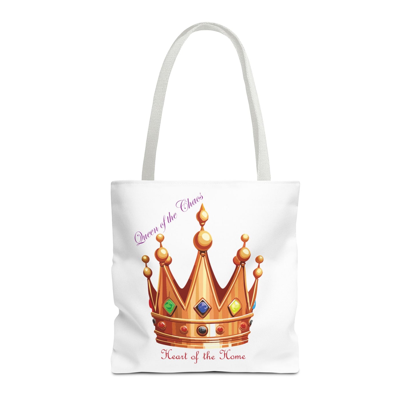 Queen of Chaos Tote Bag - Heart of the Home Style