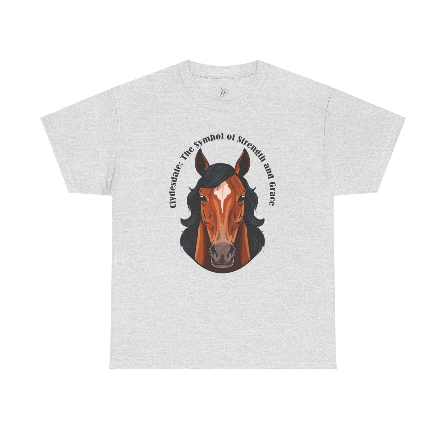 Clydesdale Horse Tee | Unisex Heavy Cotton T-Shirt