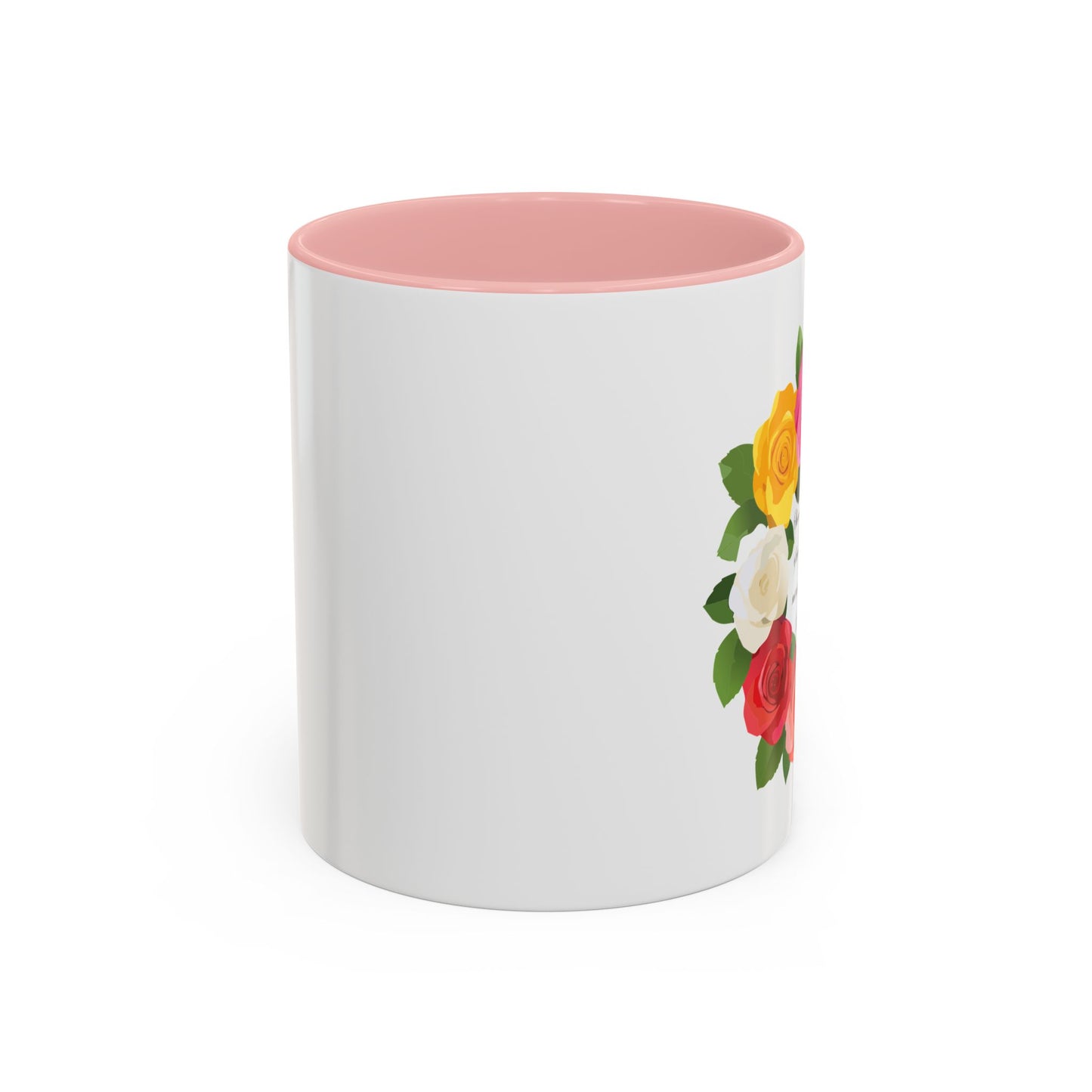 Inspirational Floral Coffee Mug for Mom- Proverbs 31:27