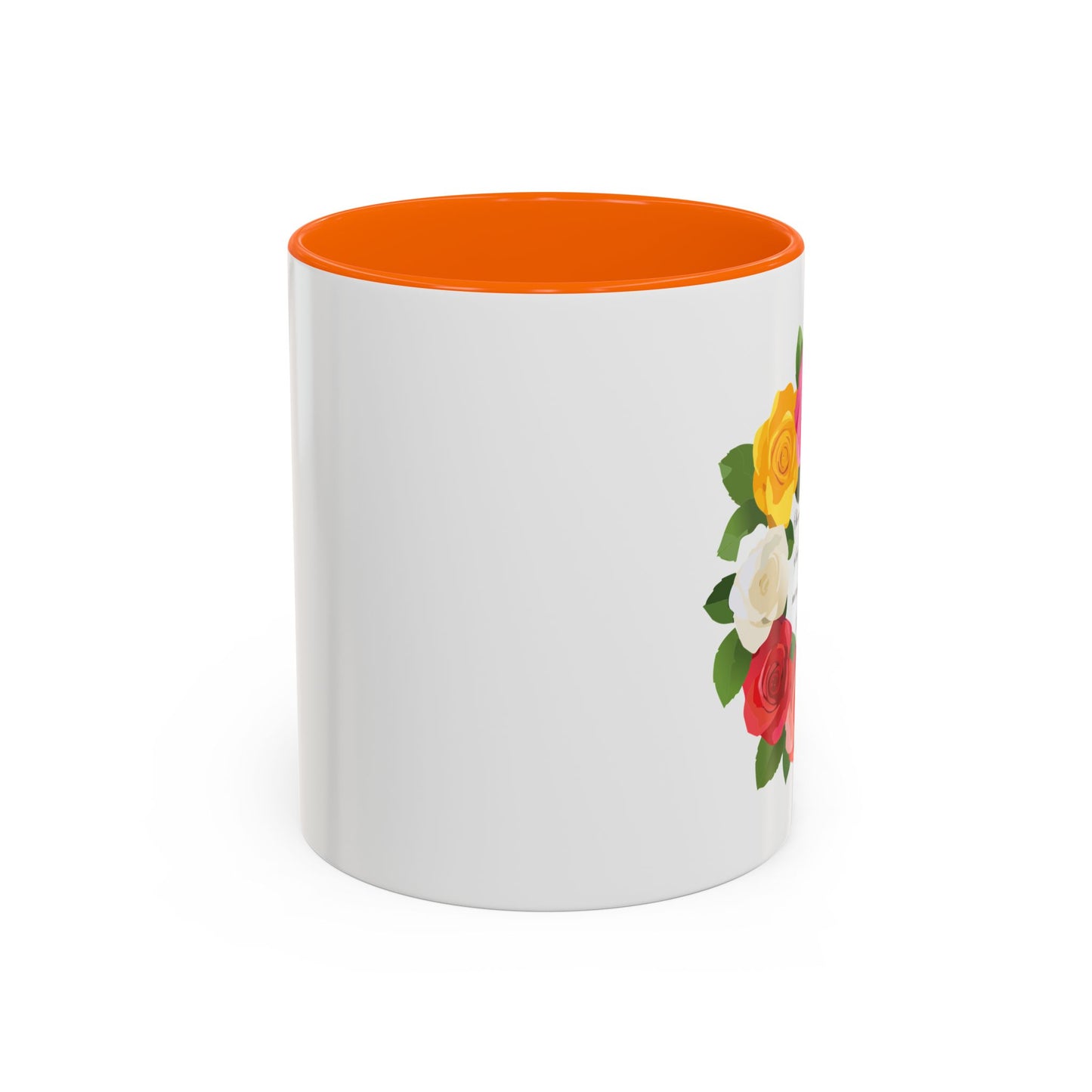 Inspirational Floral Coffee Mug for Mom- Proverbs 31:27
