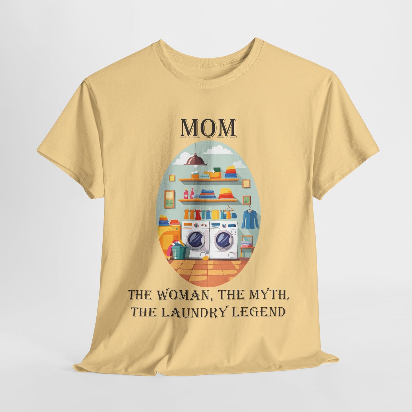 Mom Laundry Legend Unisex Heavy Cotton Tee