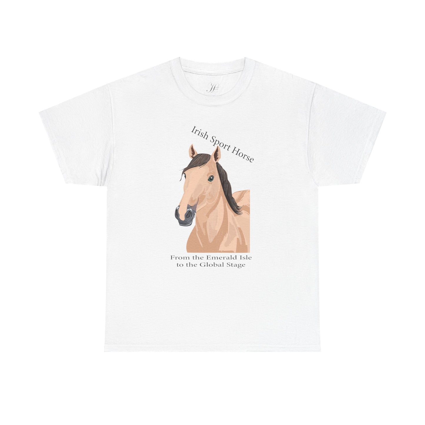 Irish Sport Horse Tee - Unisex Heavy Cotton T-Shirt