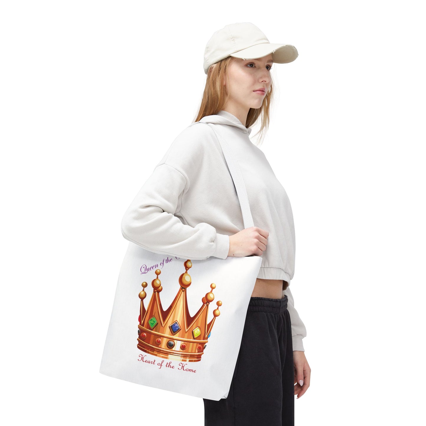 Queen of Chaos Tote Bag - Heart of the Home Style