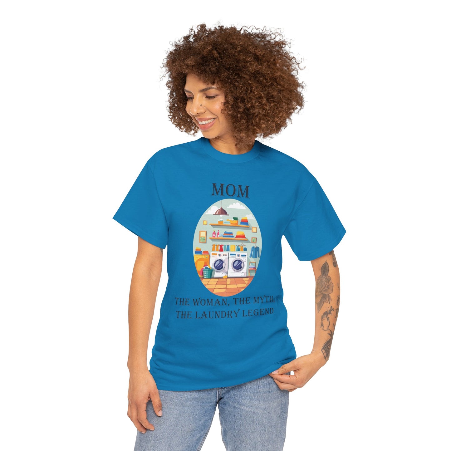 Mom Laundry Legend Unisex Heavy Cotton Tee