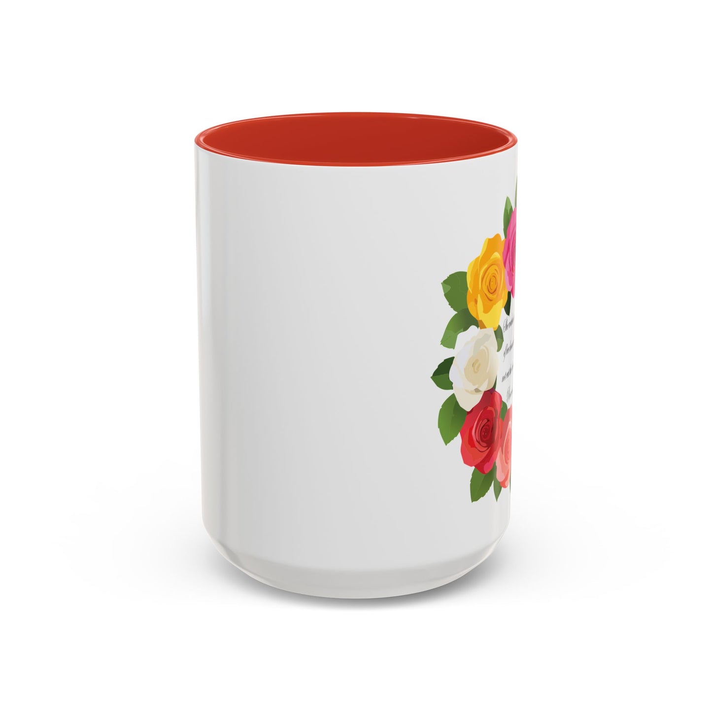 Inspirational Floral Coffee Mug for Mom- Proverbs 31:27