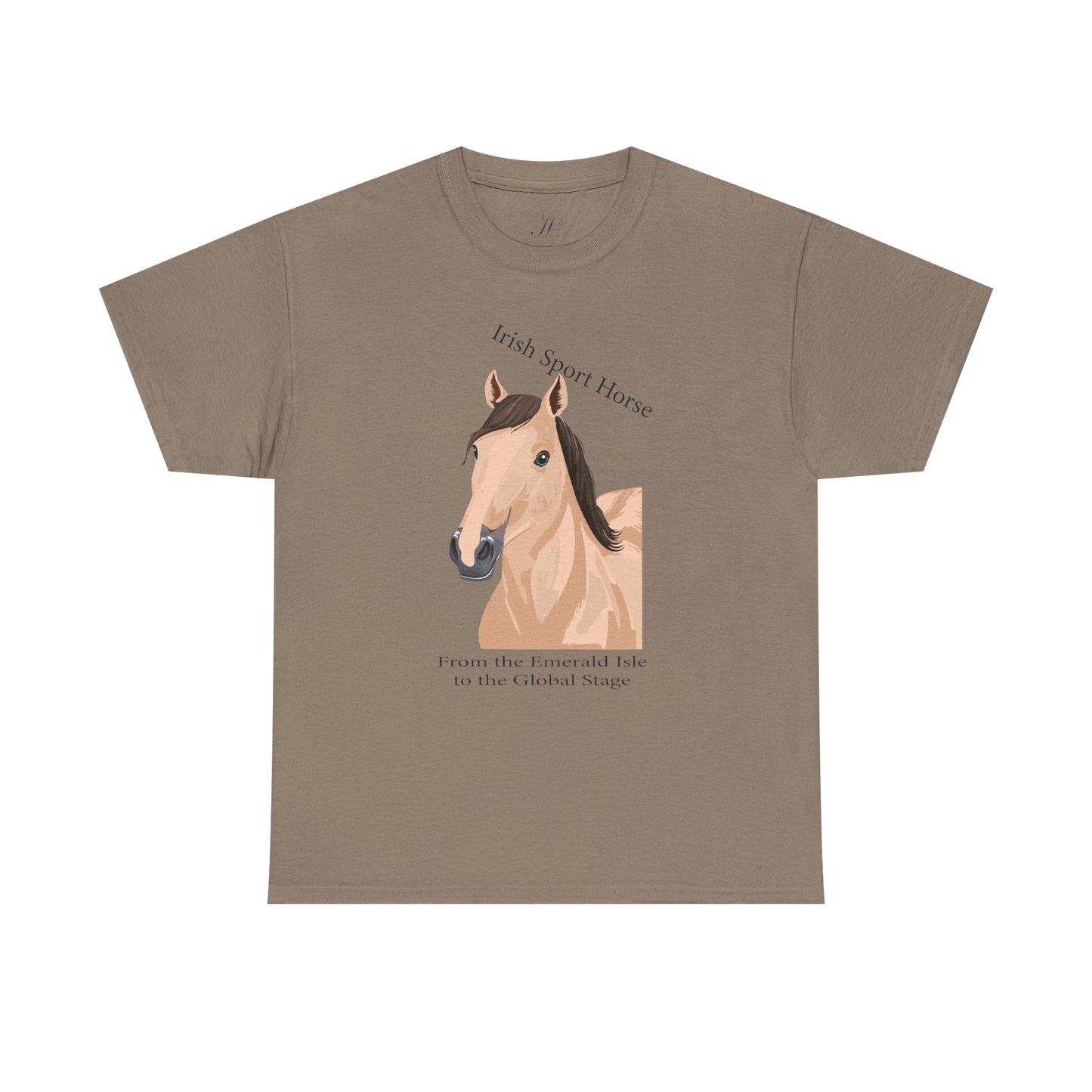 Irish Sport Horse Tee - Unisex Heavy Cotton T-Shirt