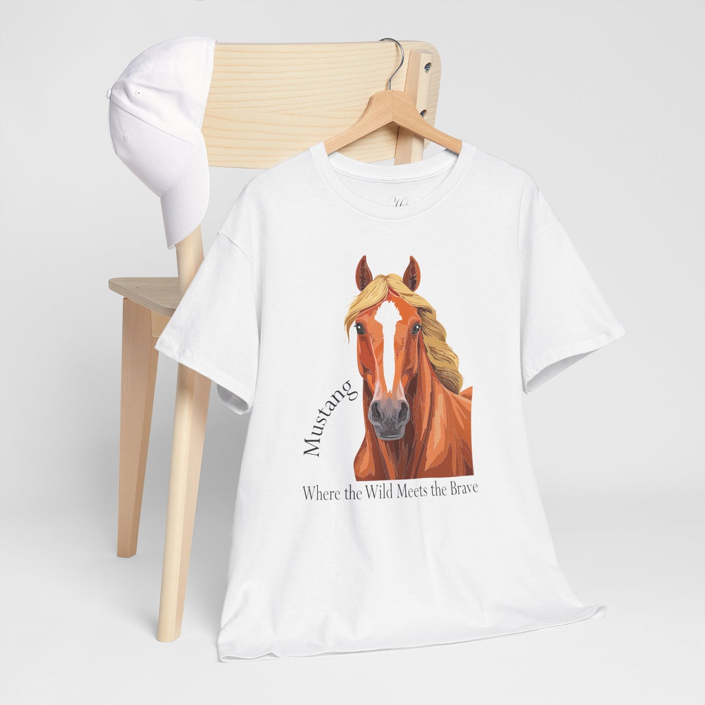 Mustang Unisex Heavy Cotton Tee