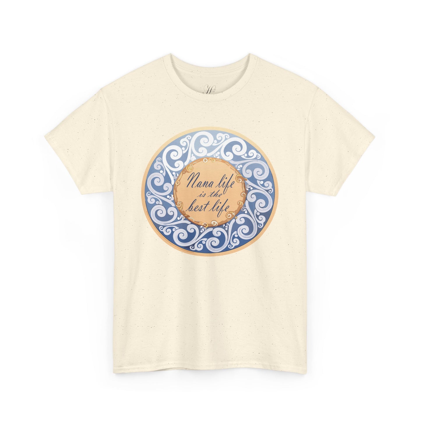 Motivational Unisex Heavy Cotton Tee - "Nana Life is the Best Life"