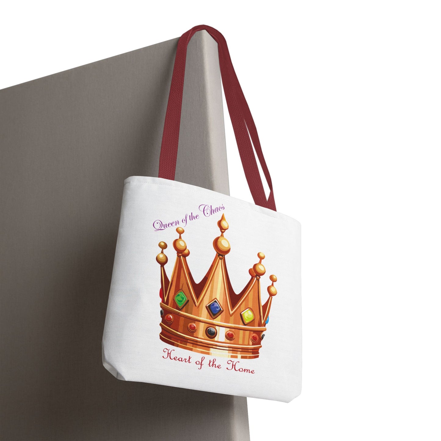 Queen of Chaos Tote Bag - Heart of the Home Style