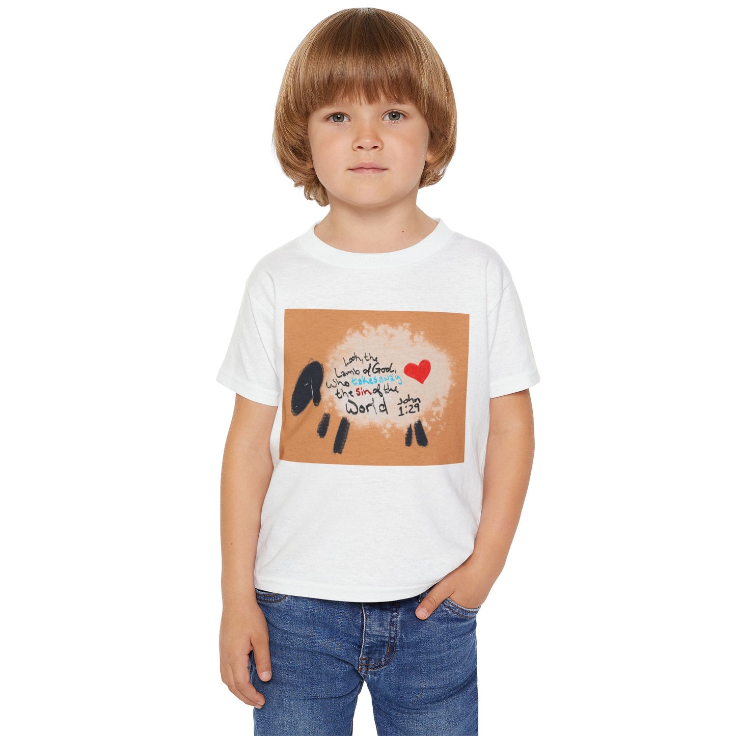 Lamb of God Faith-Inspired Toddler T-Shirt