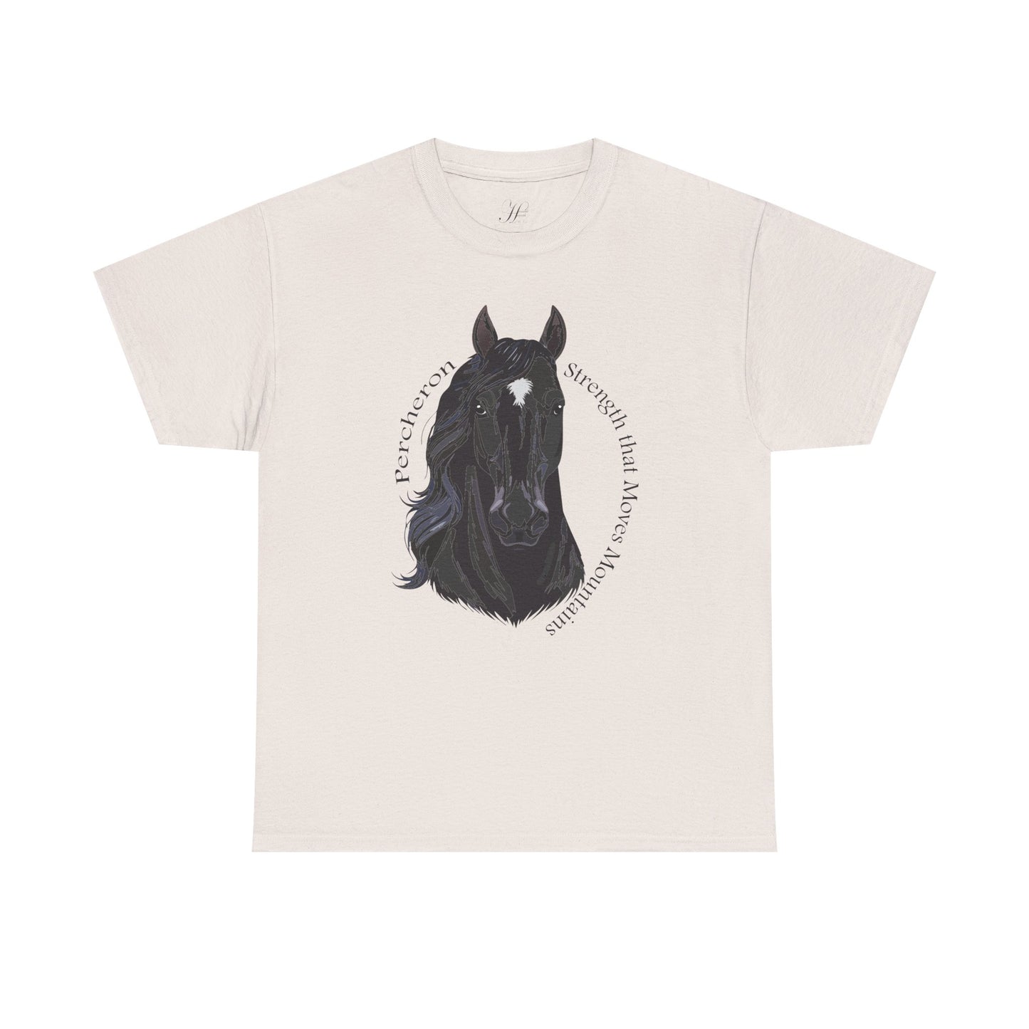 Percheron Unisex Heavy Cotton Tee - Horse Design