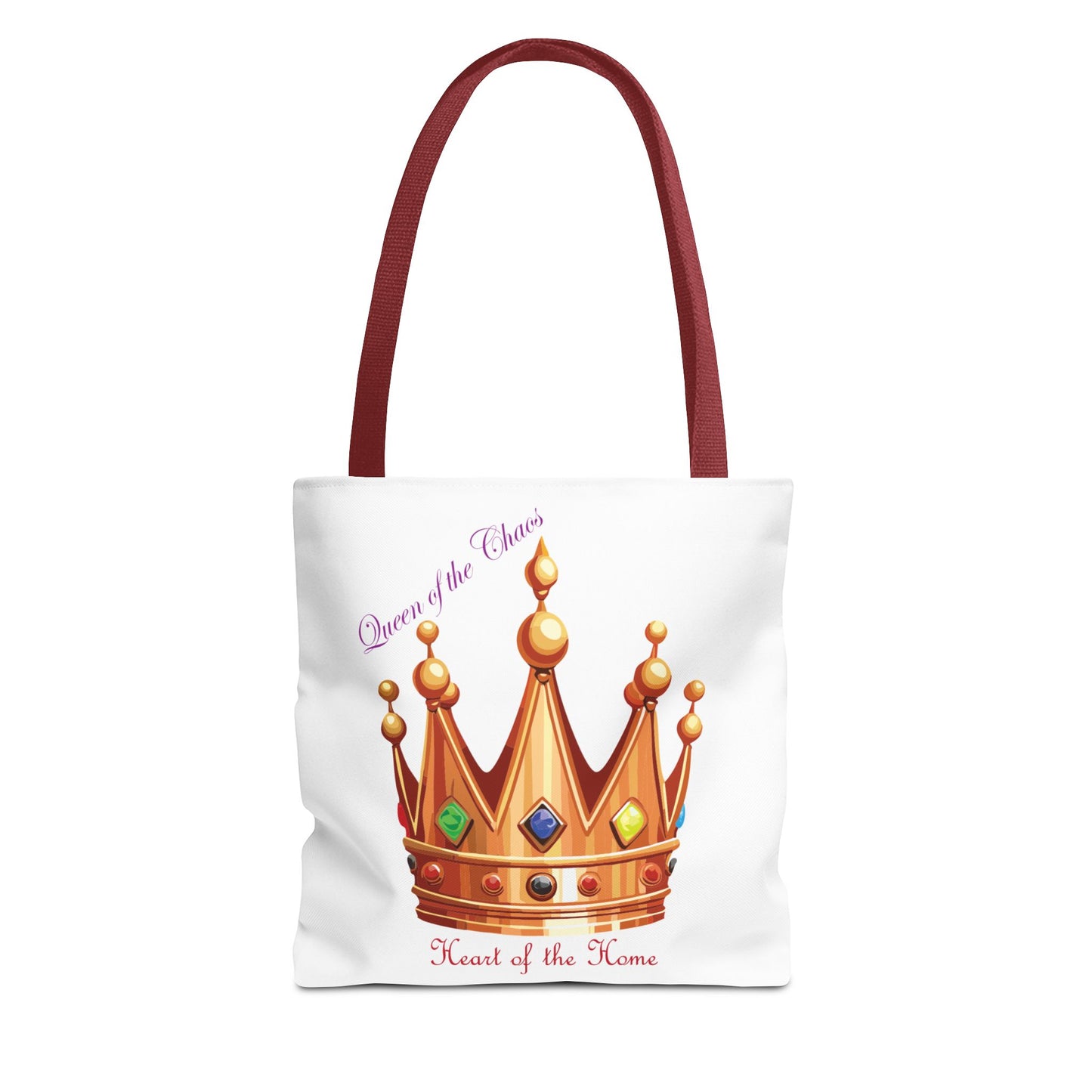 Queen of Chaos Tote Bag - Heart of the Home Style
