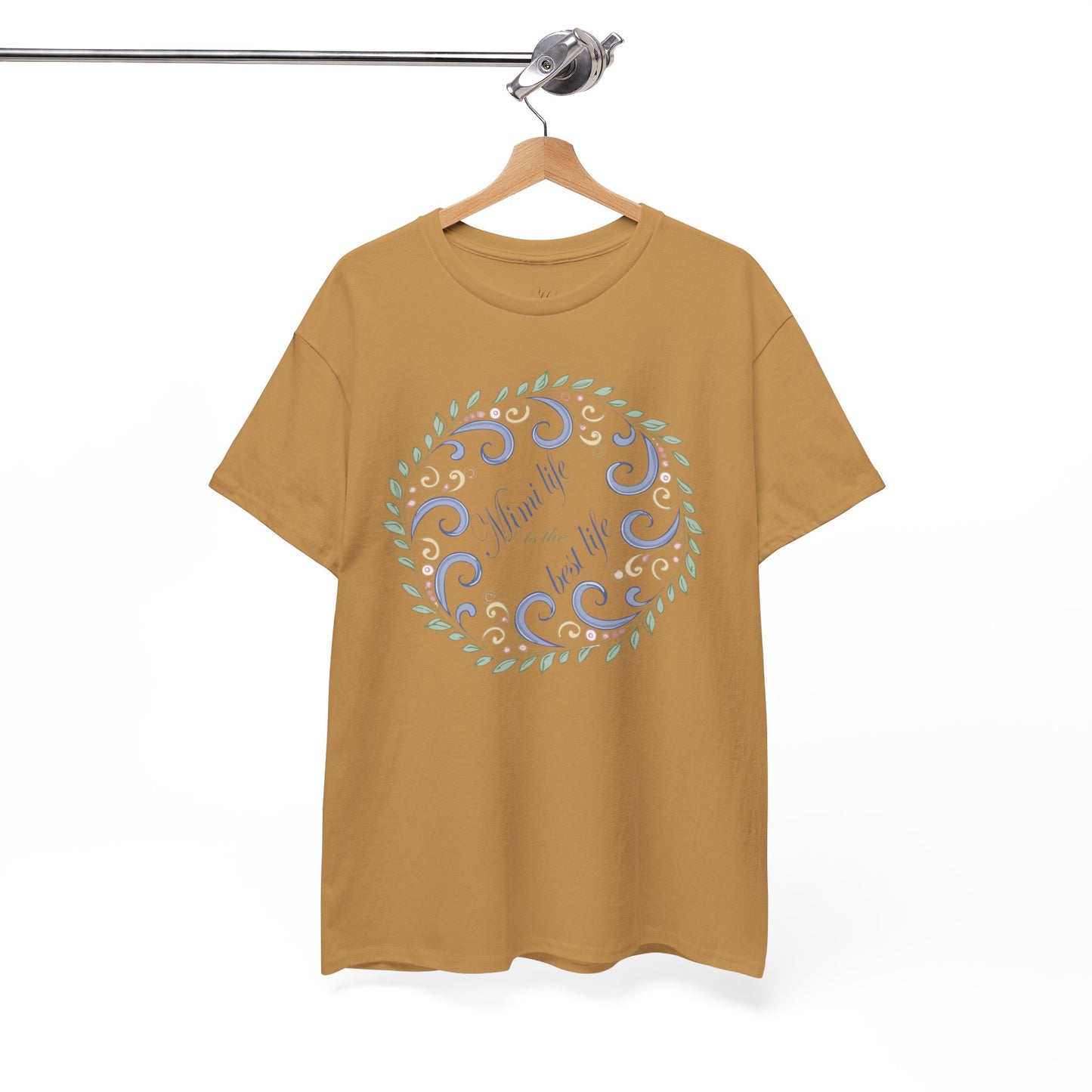 Inspirational Unisex Heavy Cotton Tee - "Mimi Life is the best life"