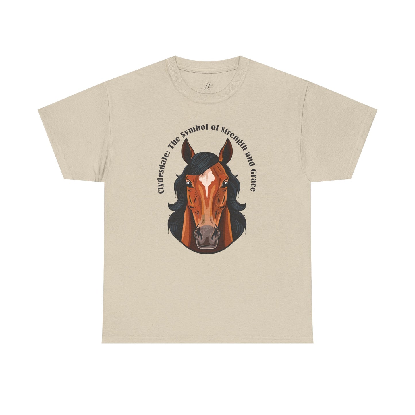 Clydesdale Horse Tee | Unisex Heavy Cotton T-Shirt
