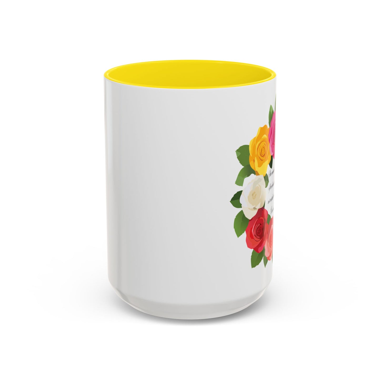 Inspirational Floral Coffee Mug for Mom- Proverbs 31:27