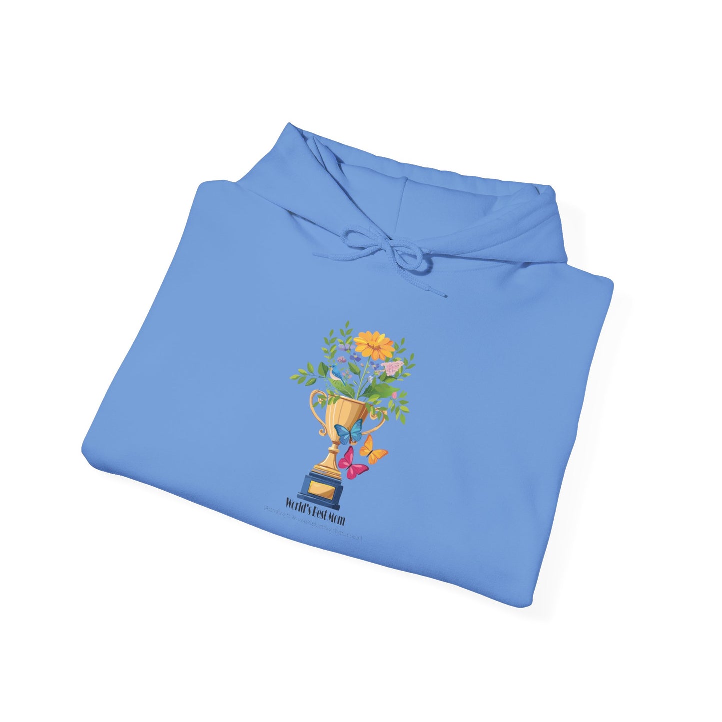 Floral Trophy Hoodie for Mom – Celebrate Achievements in Style