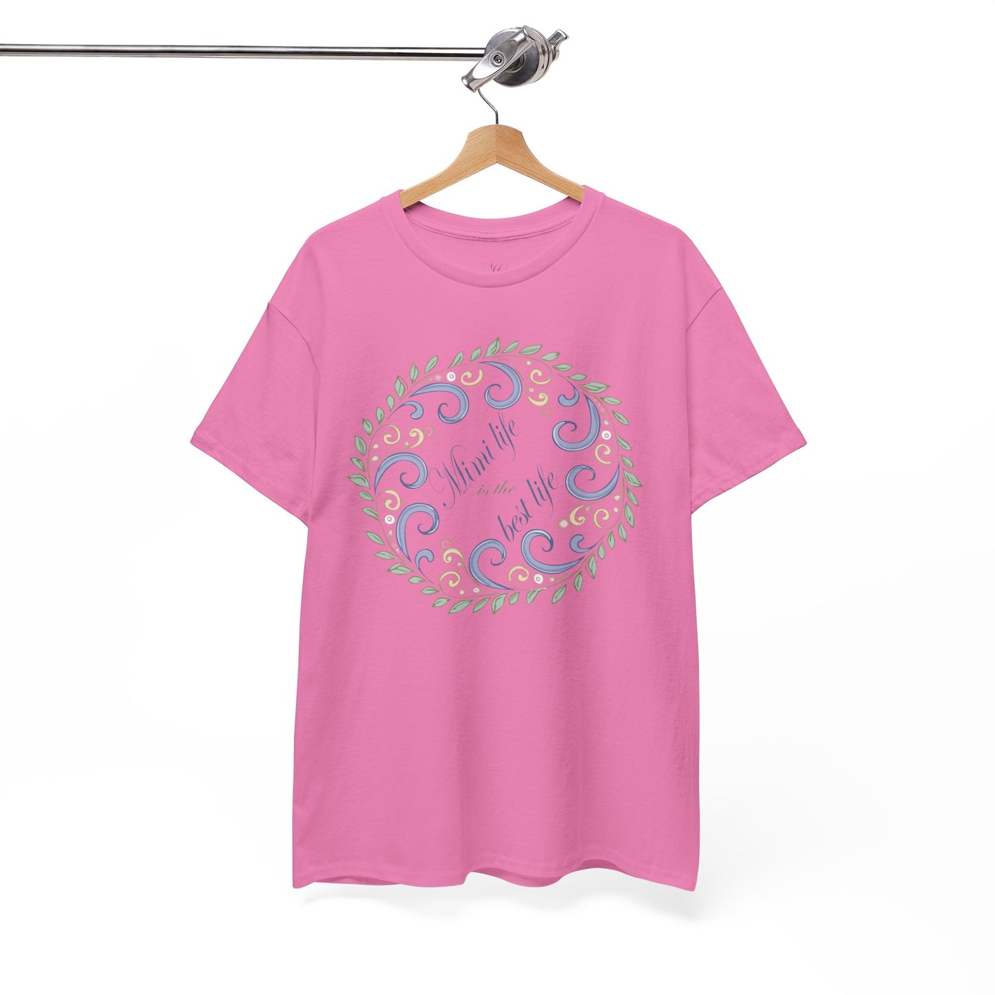 Inspirational Unisex Heavy Cotton Tee - "Mimi Life is the best life"