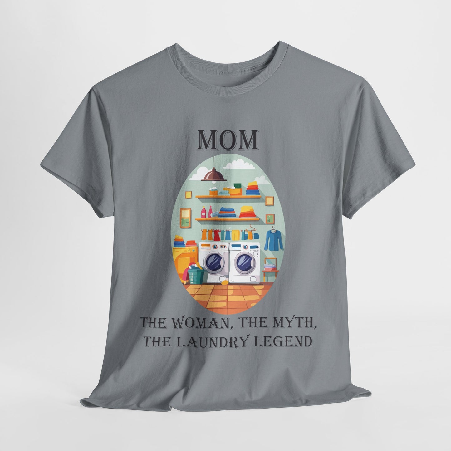 Mom Laundry Legend Unisex Heavy Cotton Tee