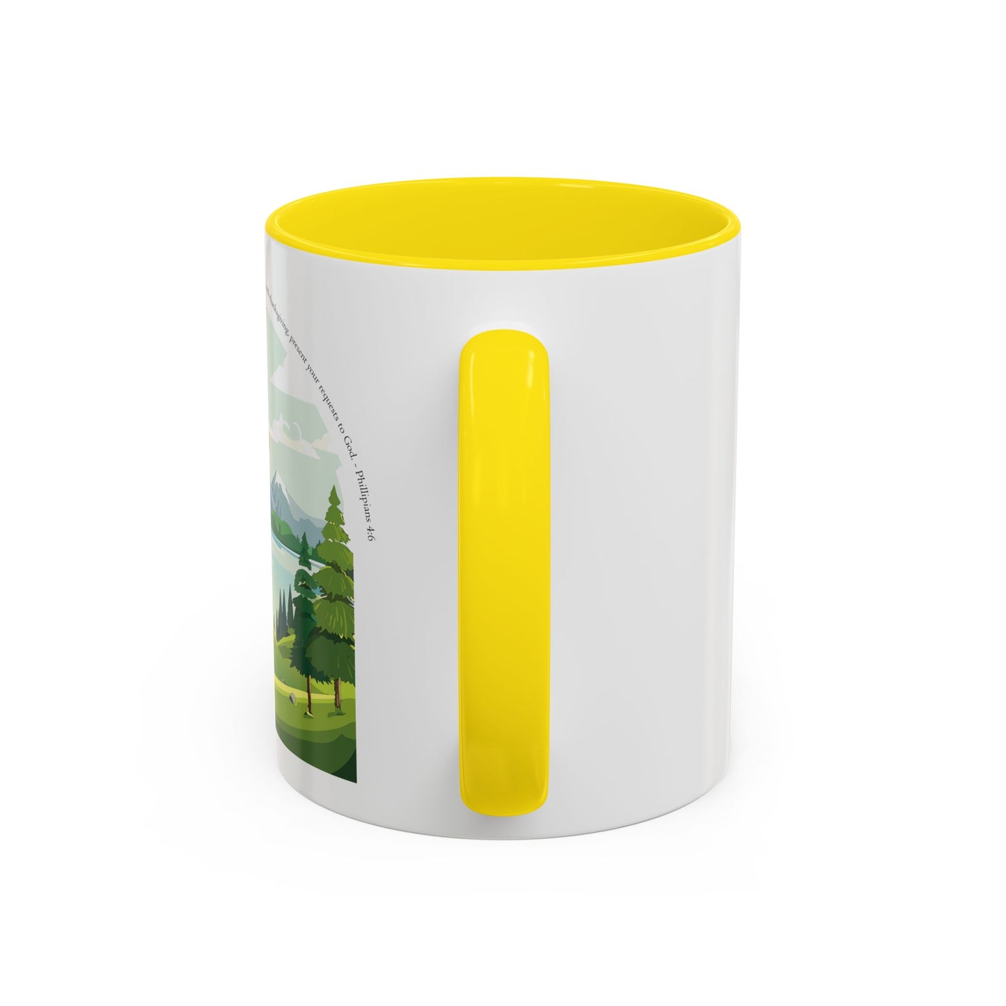 Taza de café inspiradora de naturaleza: perfecta para amantes de las actividades al aire libre y motivación matutina.