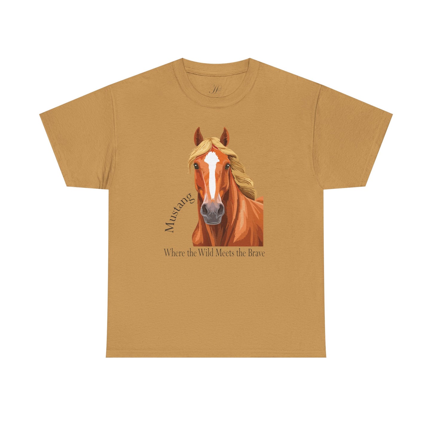 Mustang Unisex Heavy Cotton Tee