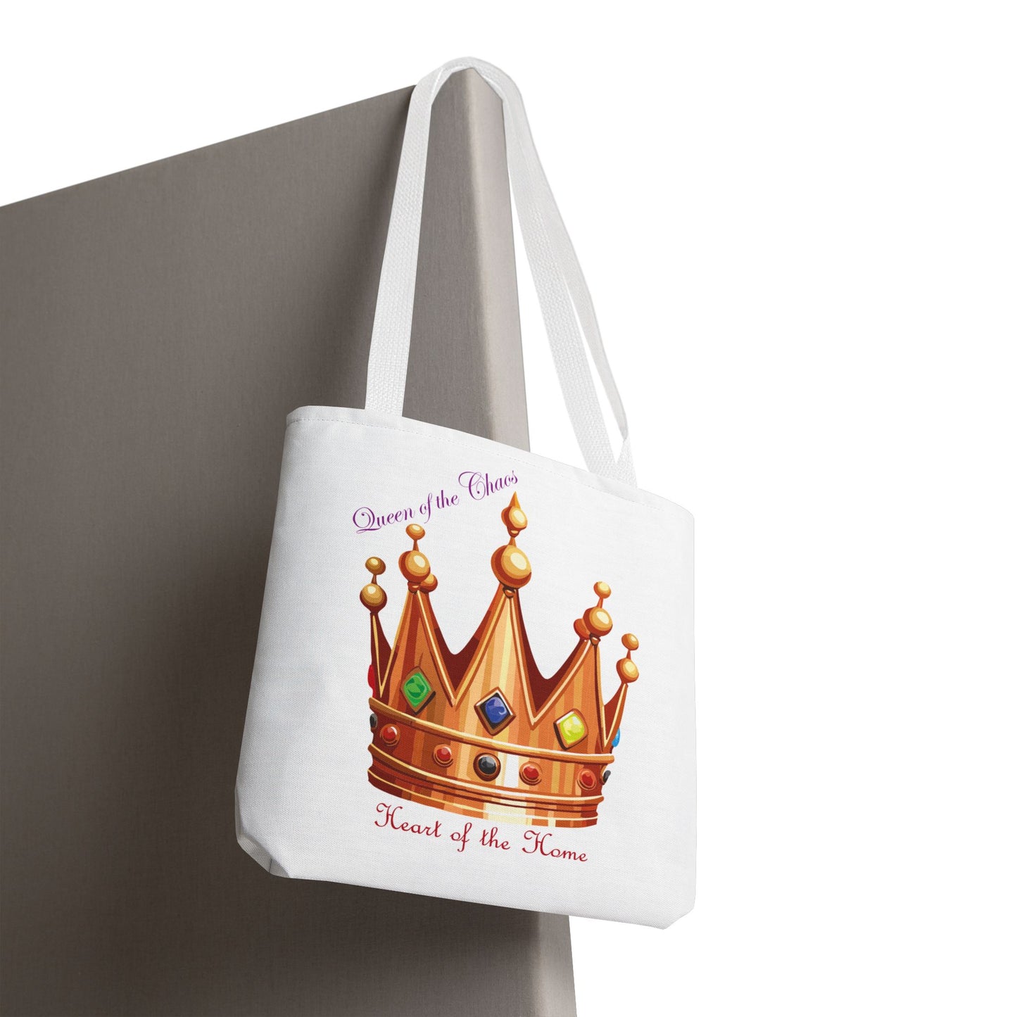 Queen of Chaos Tote Bag - Heart of the Home Style