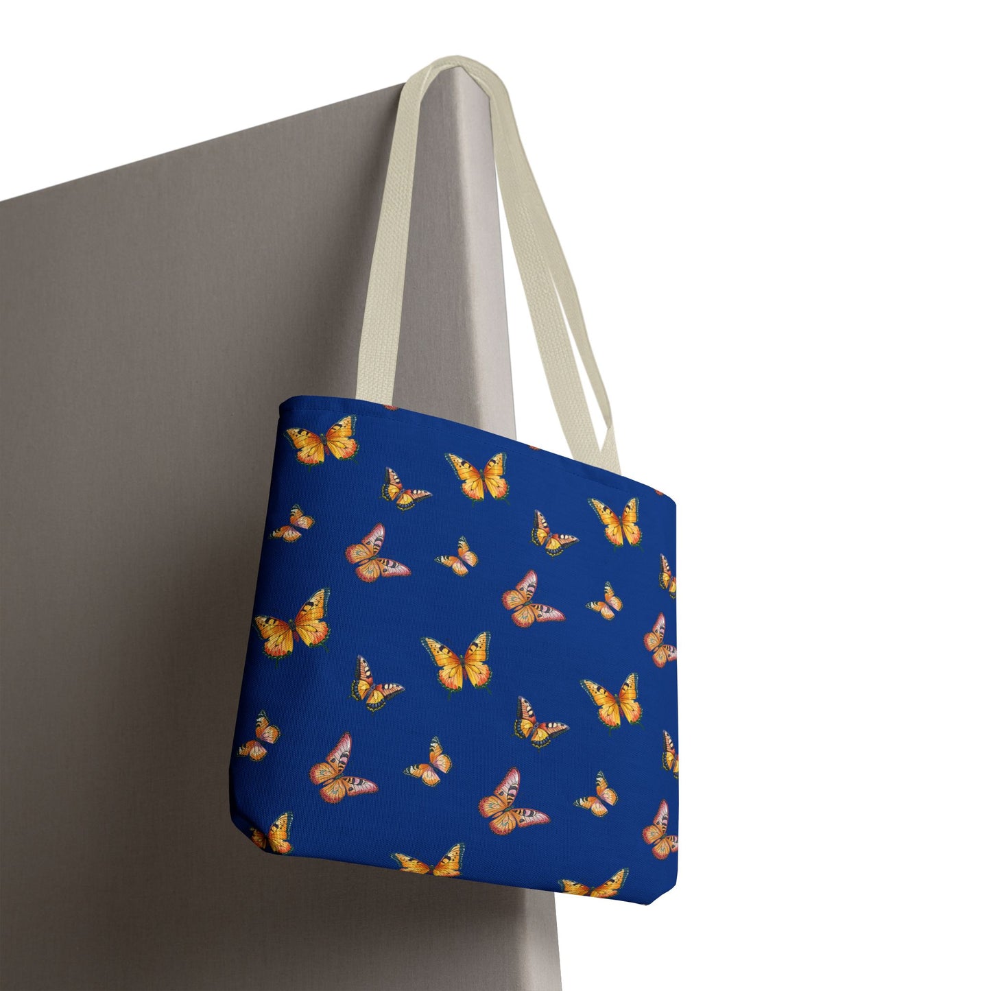 Colorful Butterfly Print Tote Bag - Stylish & Functional