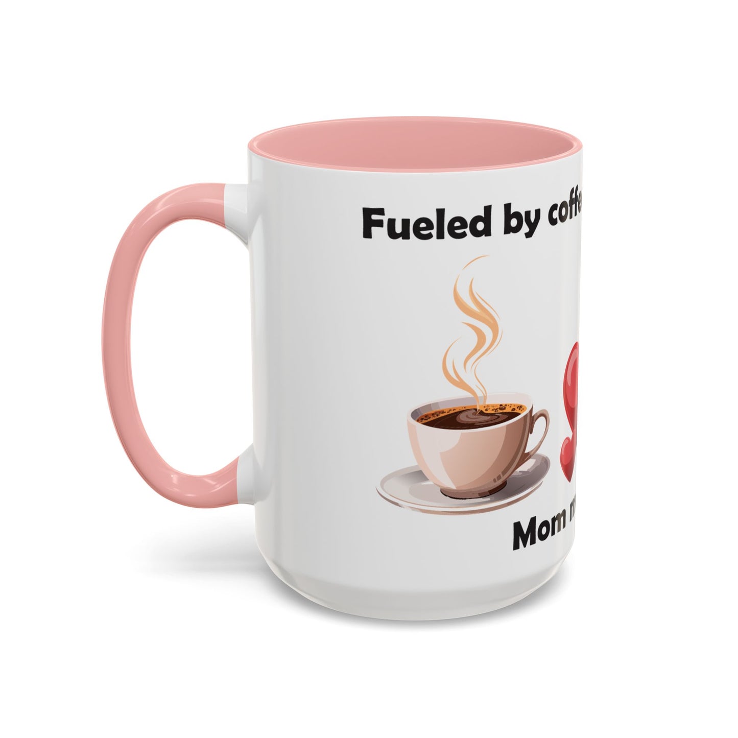Mom Life Coffee Mug - 'Fueled by Coffee, Love & Chaos' - Perfect Gift for Moms