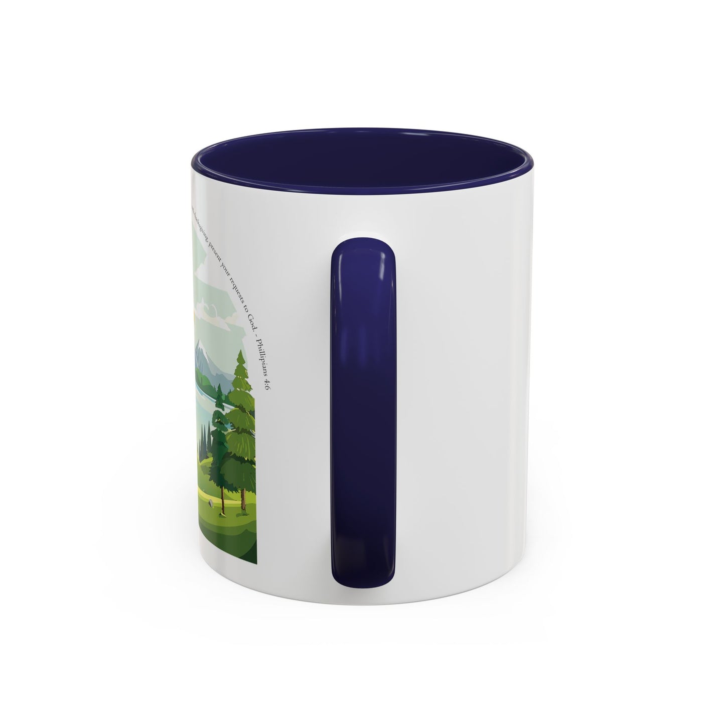 Taza de café inspiradora de naturaleza: perfecta para amantes de las actividades al aire libre y motivación matutina.