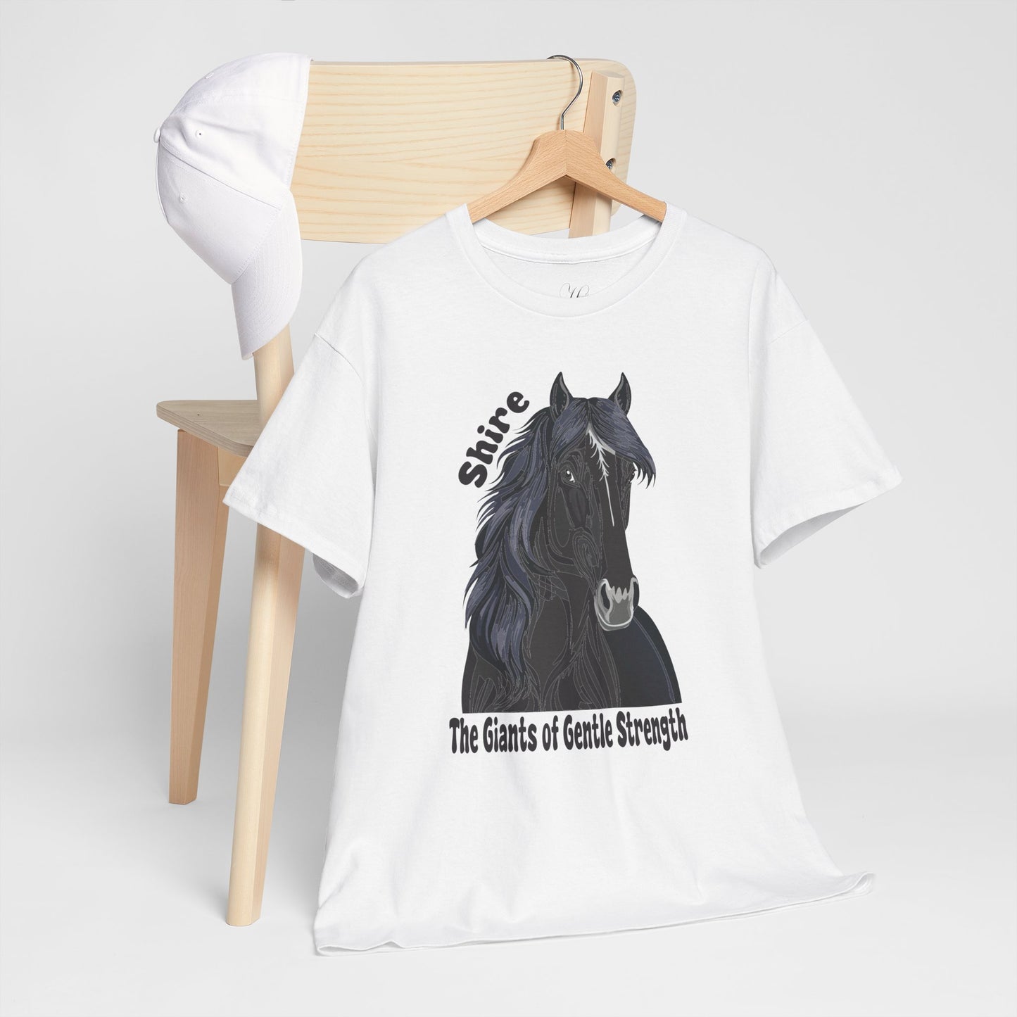 Shire Horse Unisex Heavy Cotton Tee