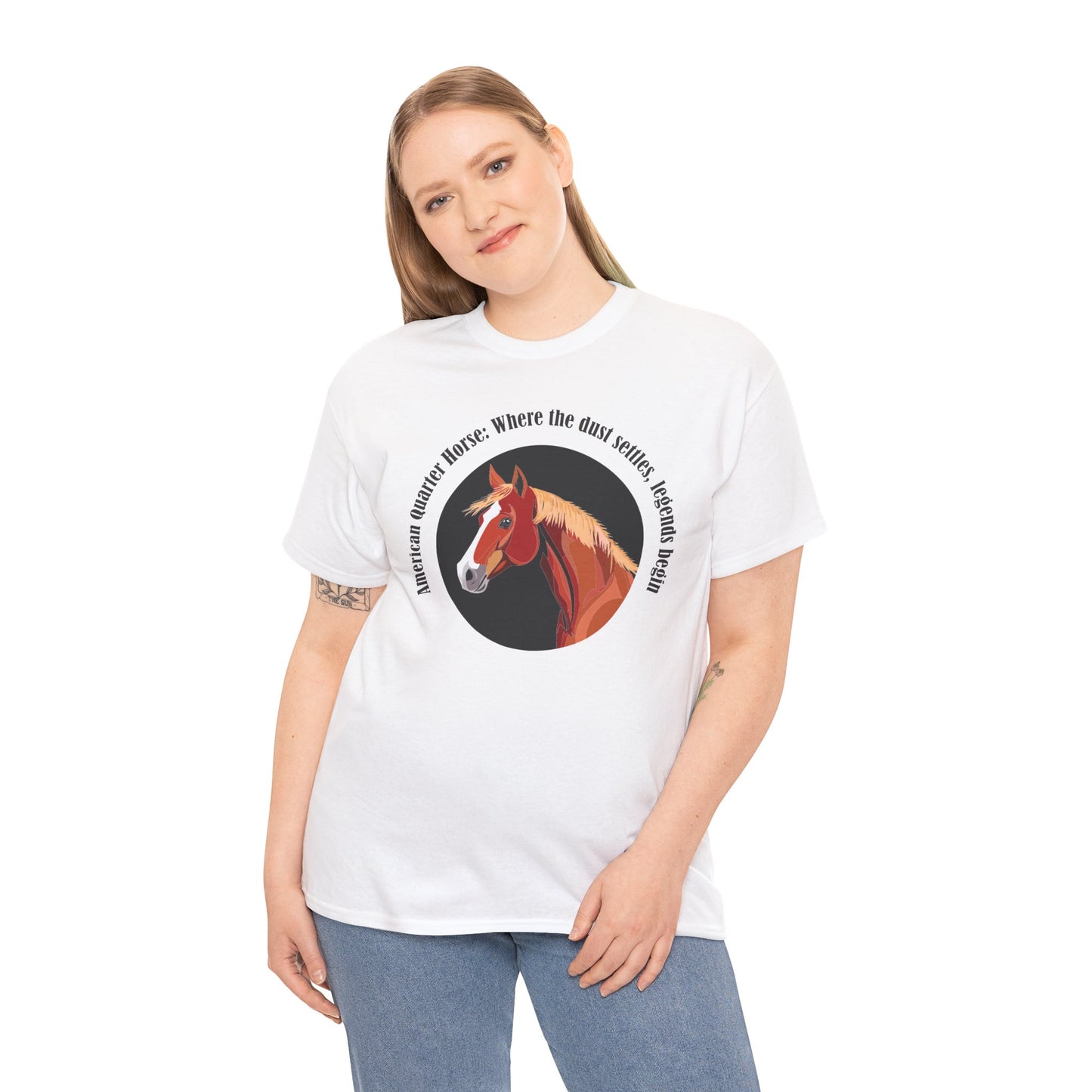 American Quarter Horse Unisex Heavy Cotton Tee
