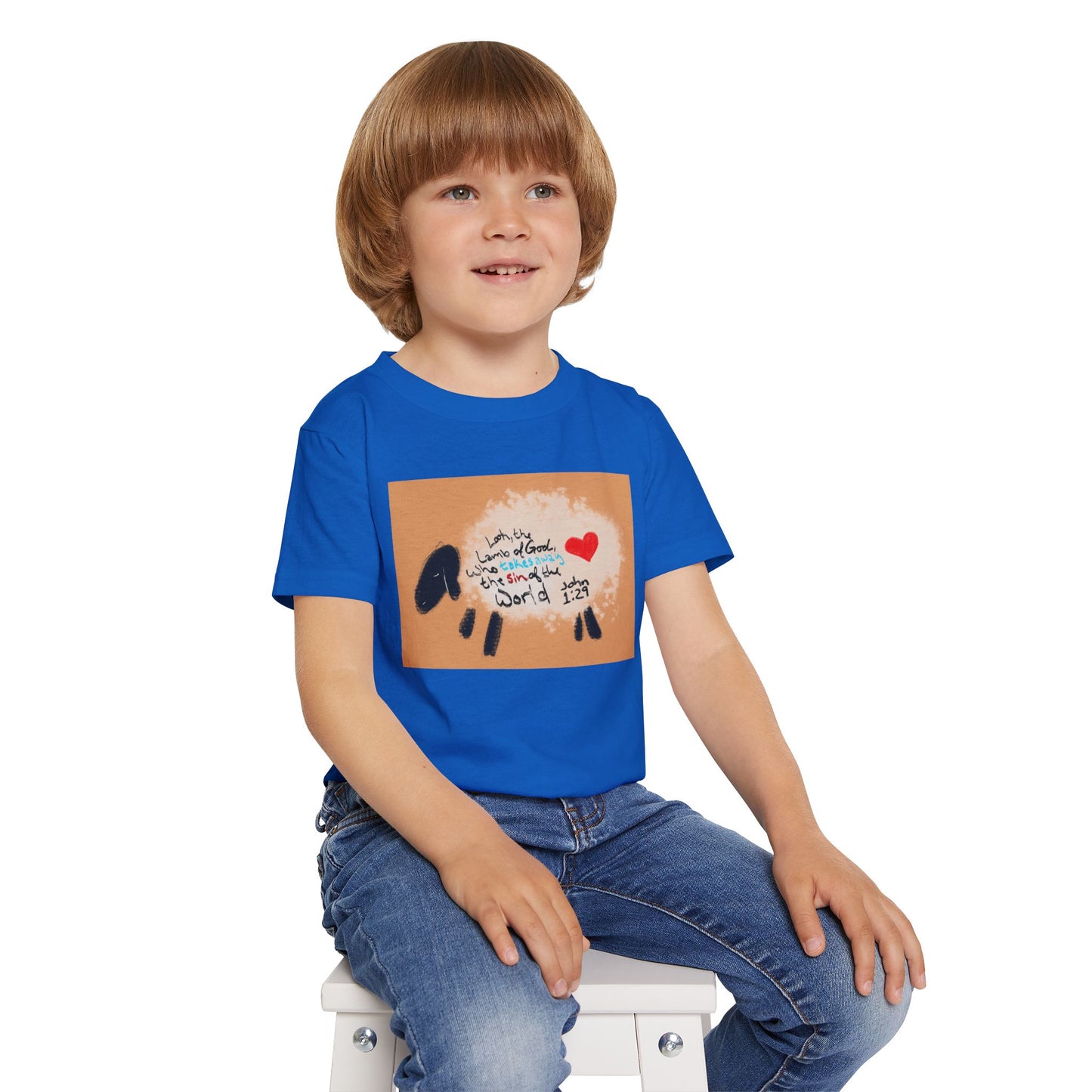 Lamb of God Faith-Inspired Toddler T-Shirt