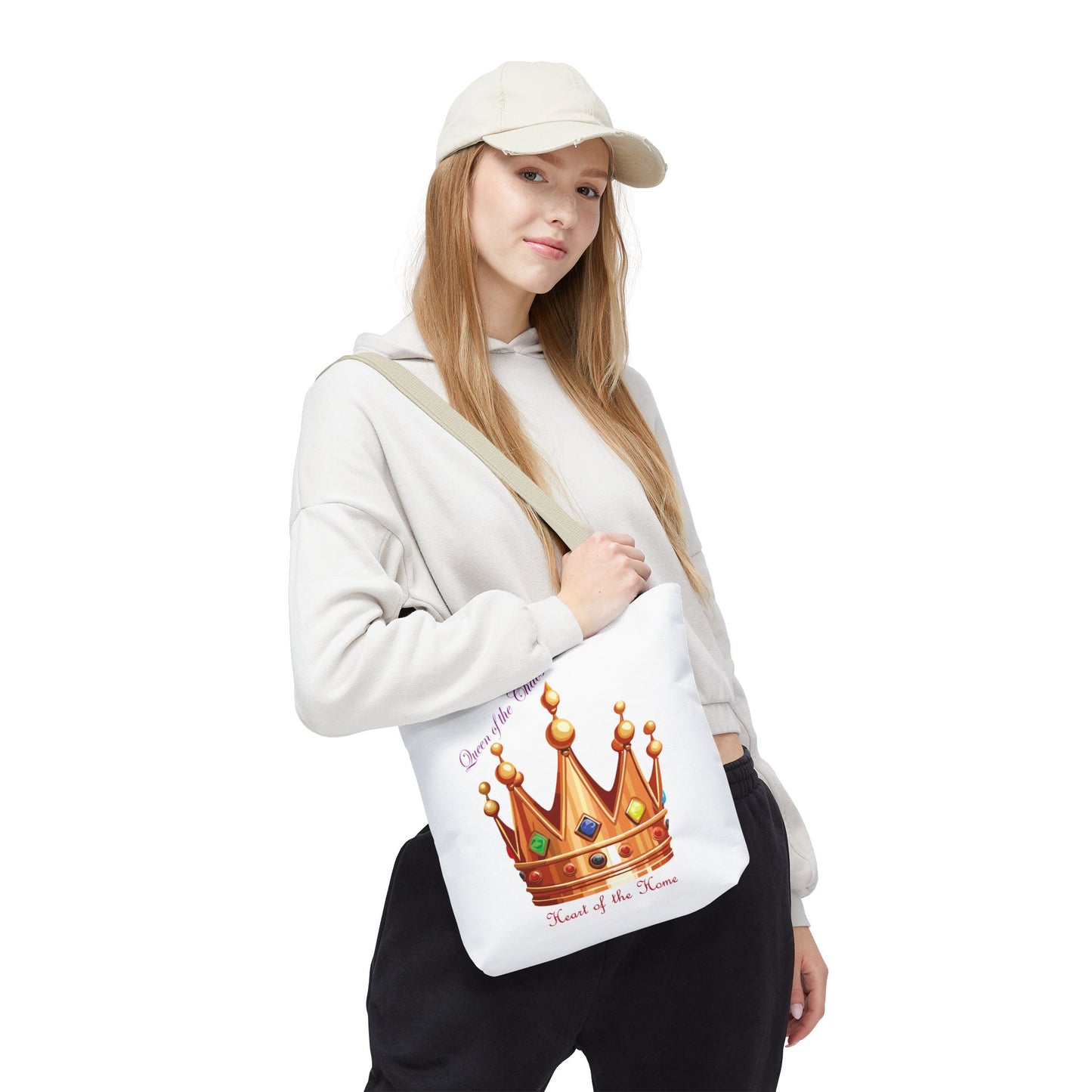 Queen of Chaos Tote Bag - Heart of the Home Style