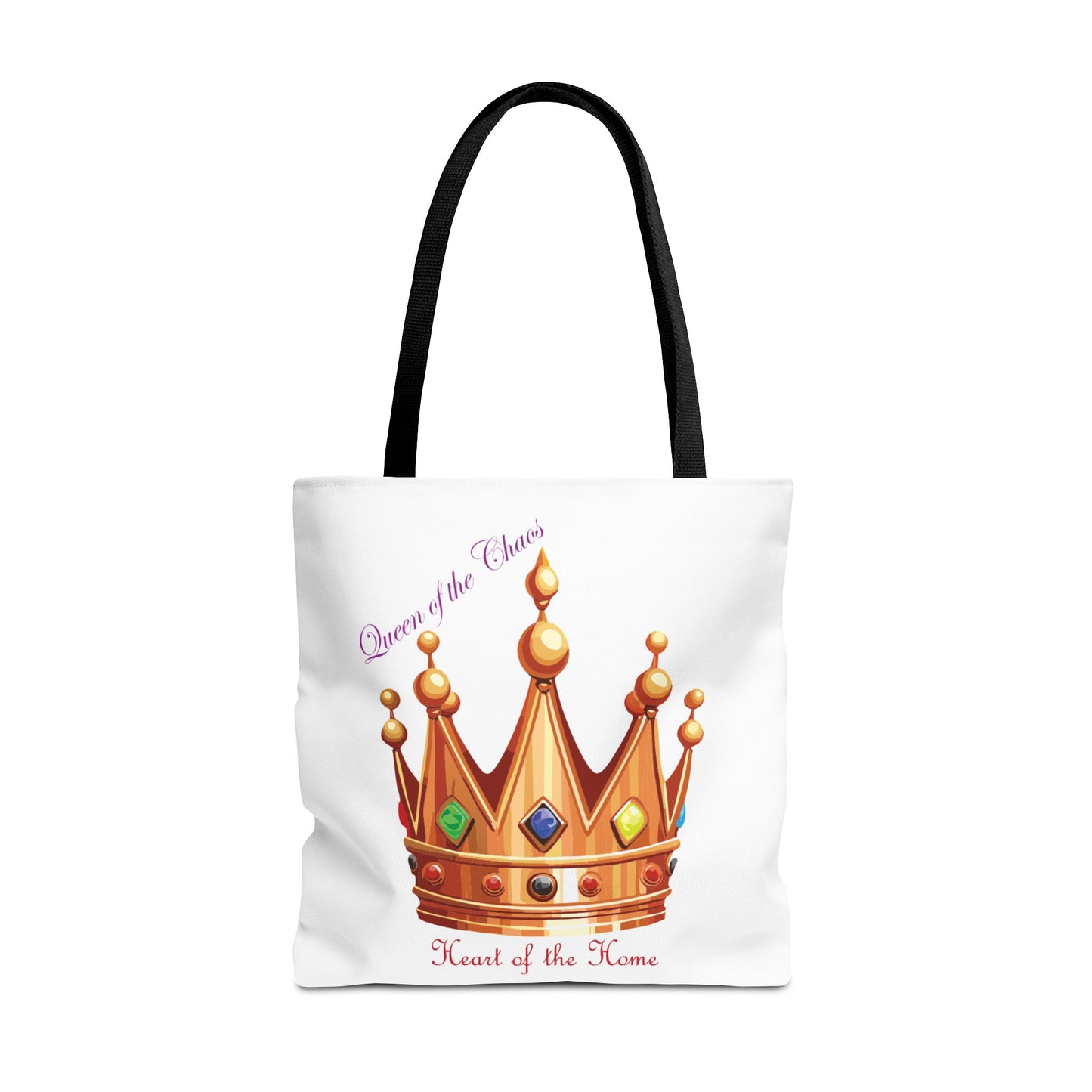 Queen of Chaos Tote Bag - Heart of the Home Style