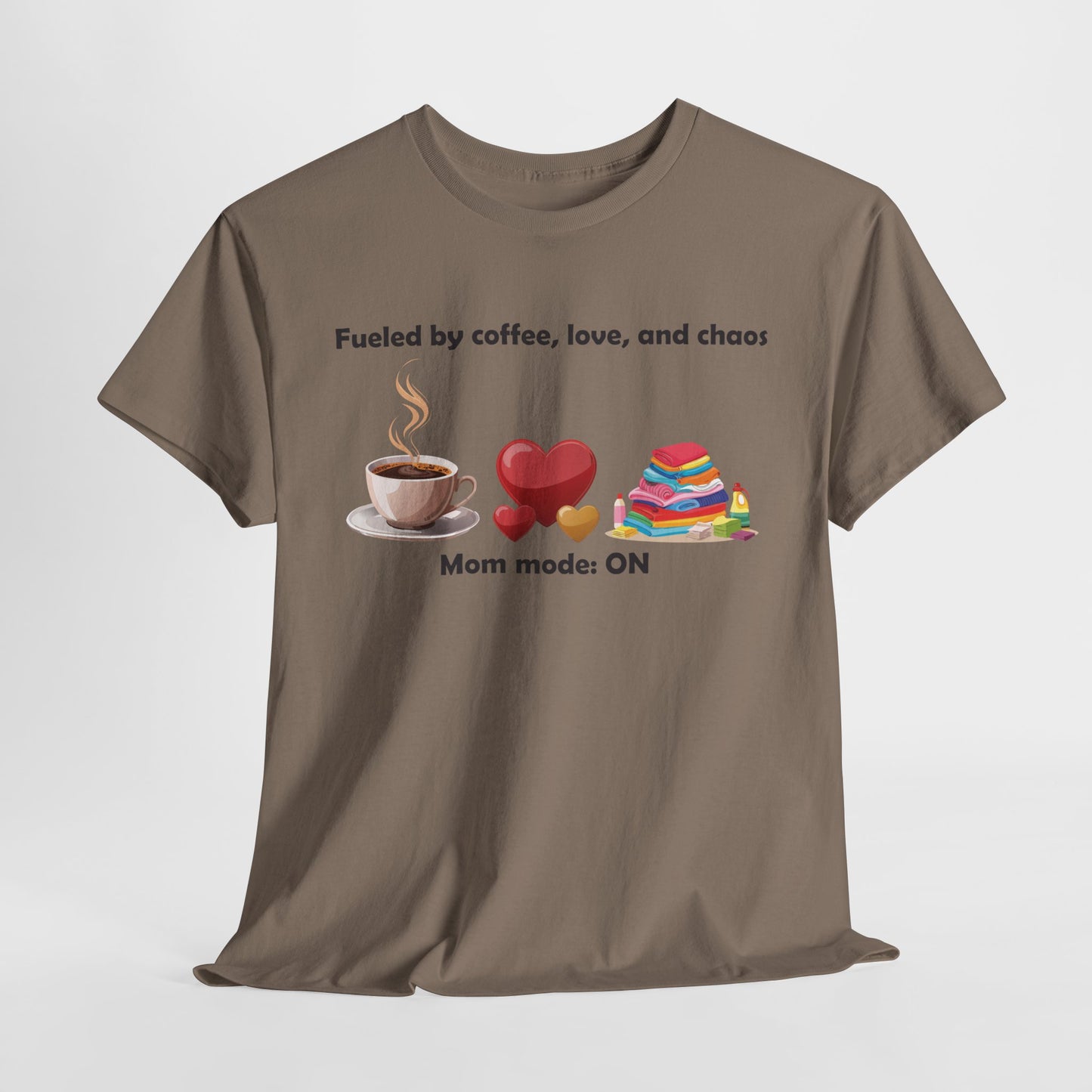 Mom Mode On Tee - Perfect for Coffee Lovers & Moms