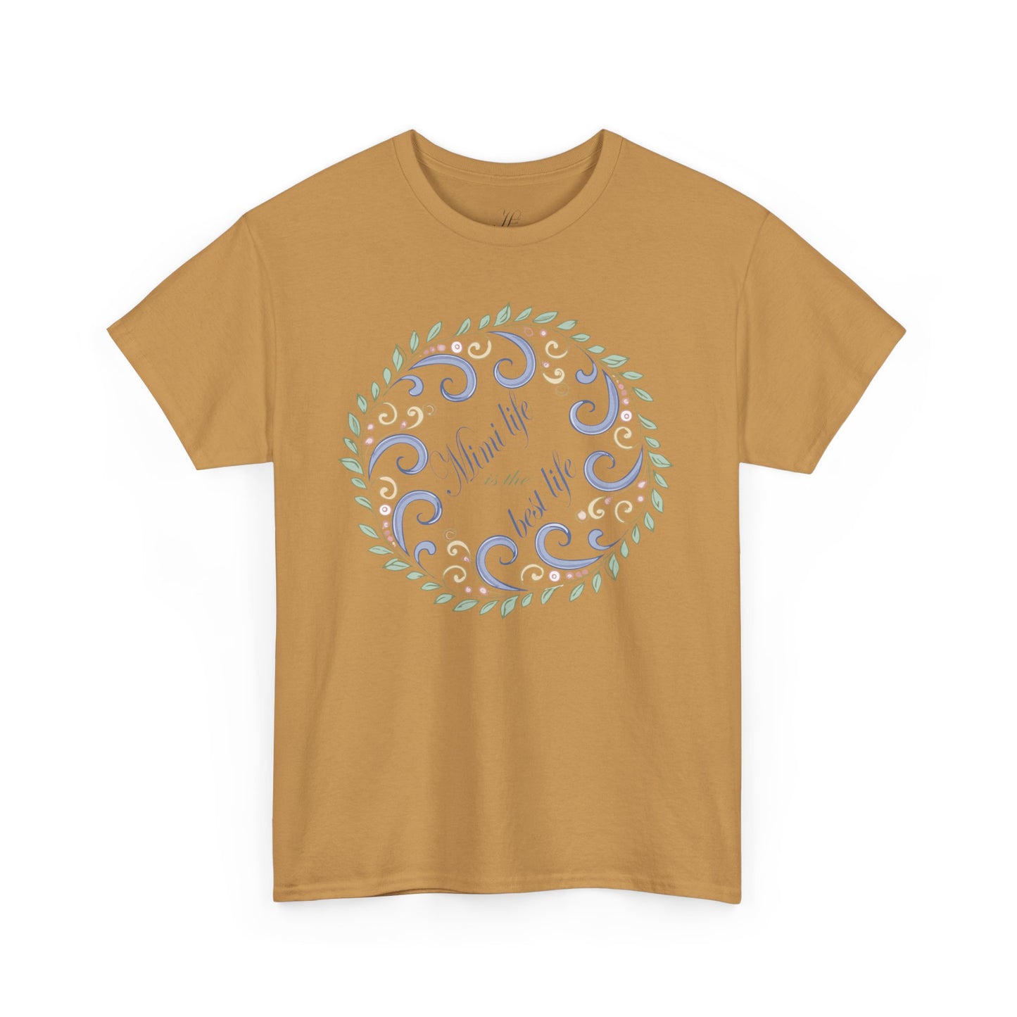 Inspirational Unisex Heavy Cotton Tee - "Mimi Life is the best life"