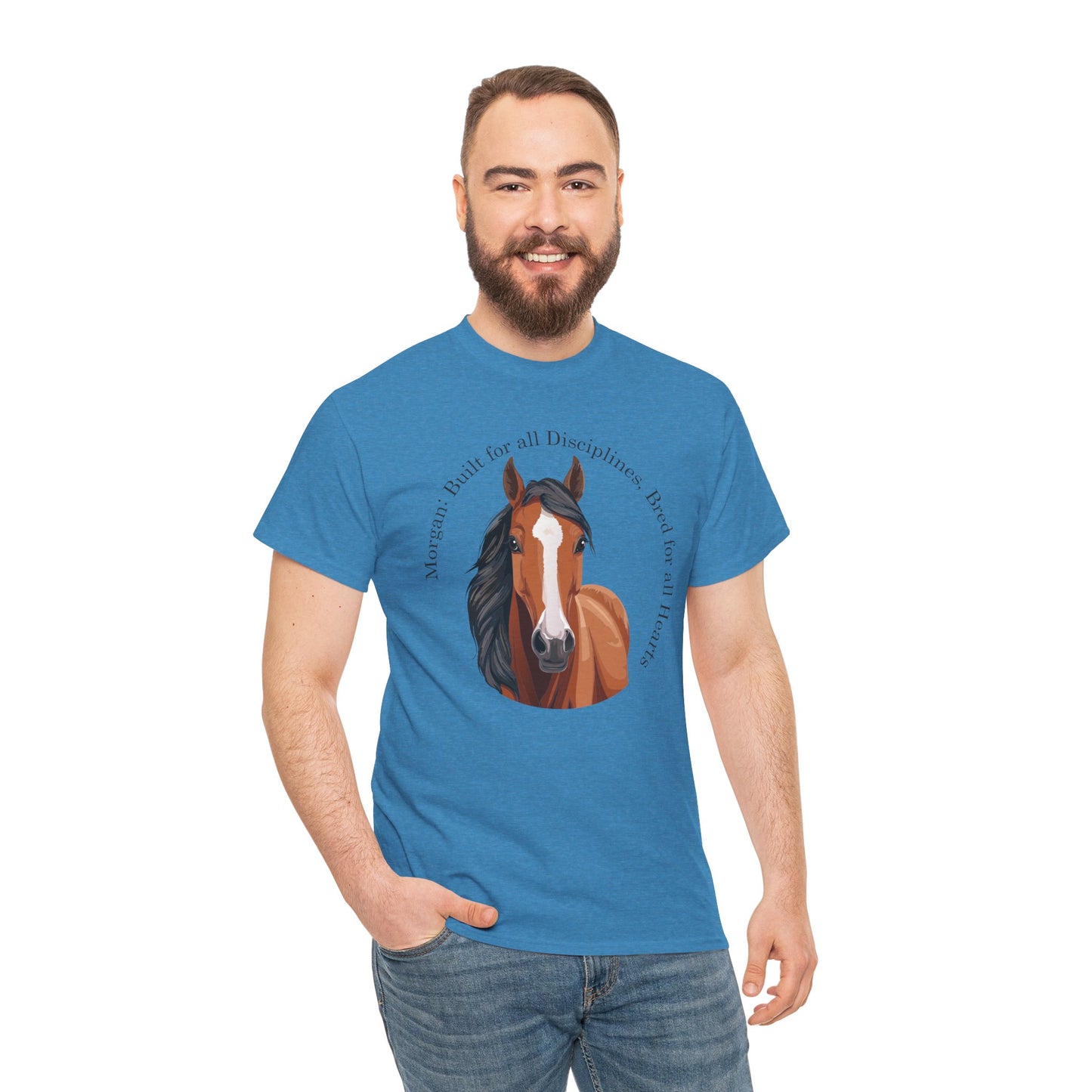 Morgan Horse Lover Unisex Heavy Cotton Tee