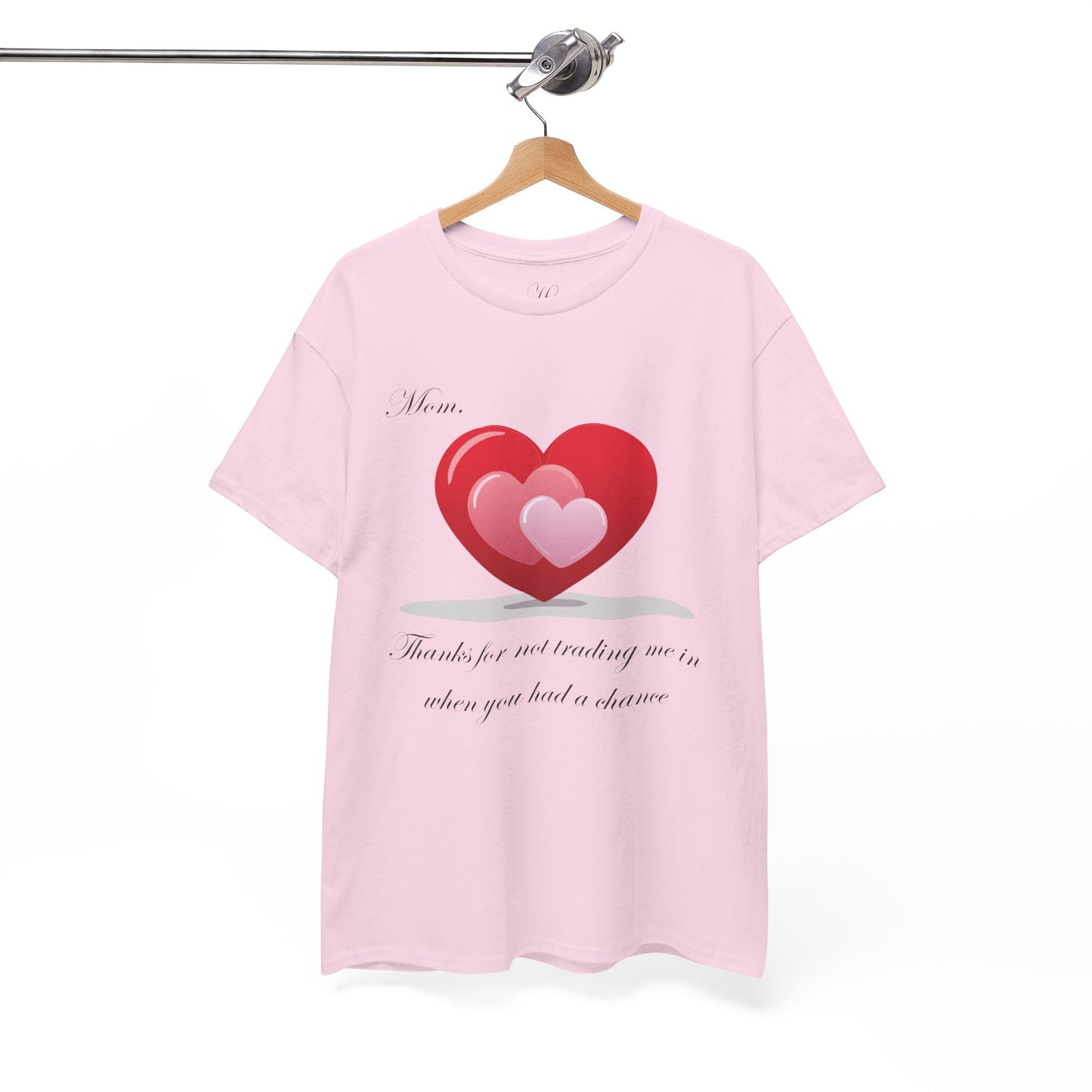 Mom Appreciation Unisex Heavy Cotton Tee - Heart Design