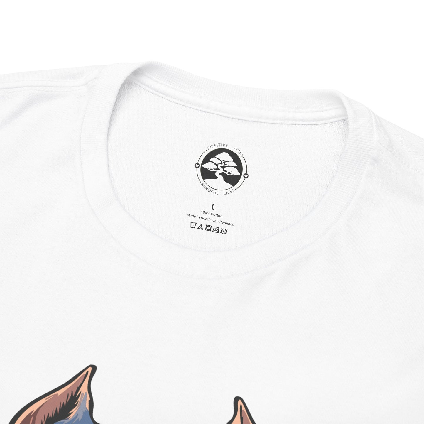Camiseta unisex de algodón grueso Pit Bull - Juzga el corazón, no la raza
