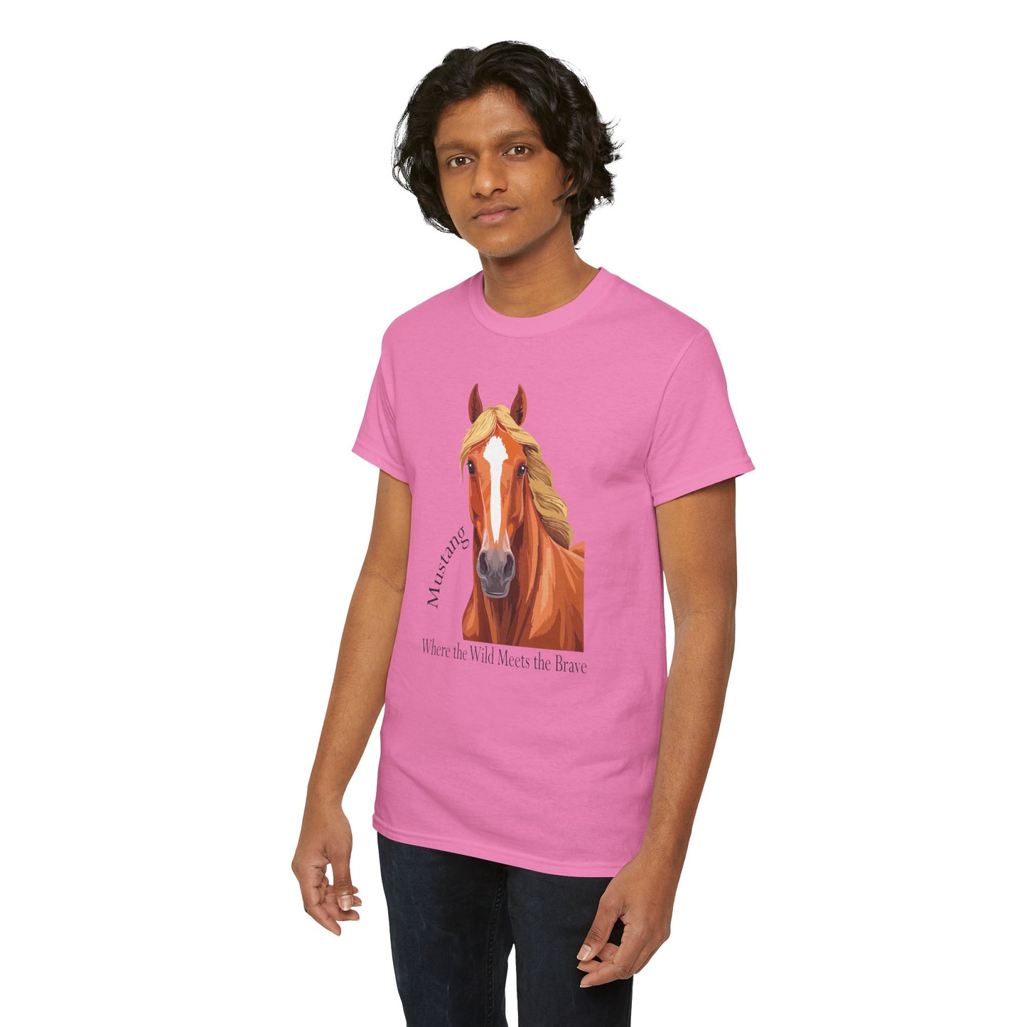 Mustang Unisex Heavy Cotton Tee