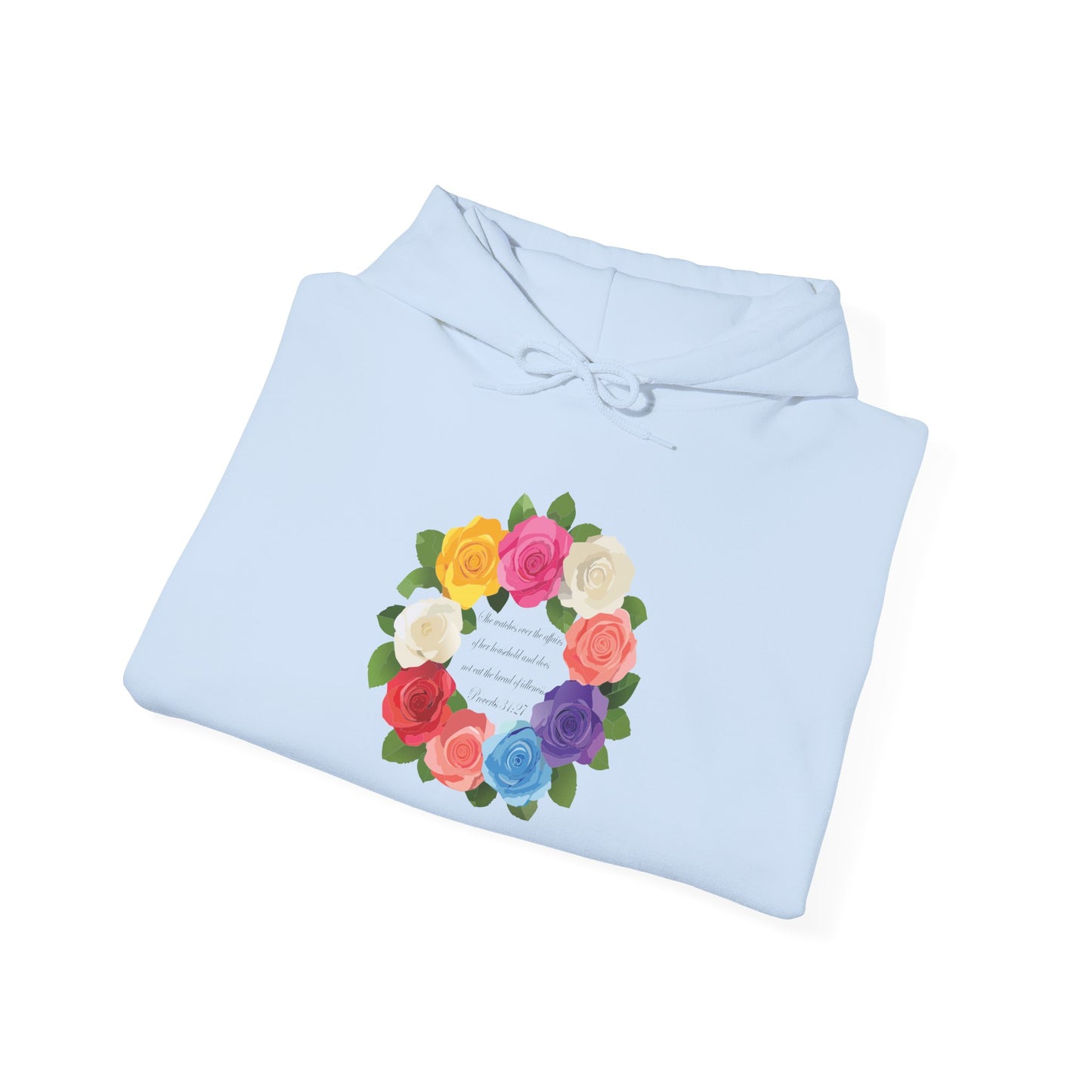 Floral Wreath for Mother Unisex Hoodie - Cozy & Stylish Sweatshirt for All Occasions