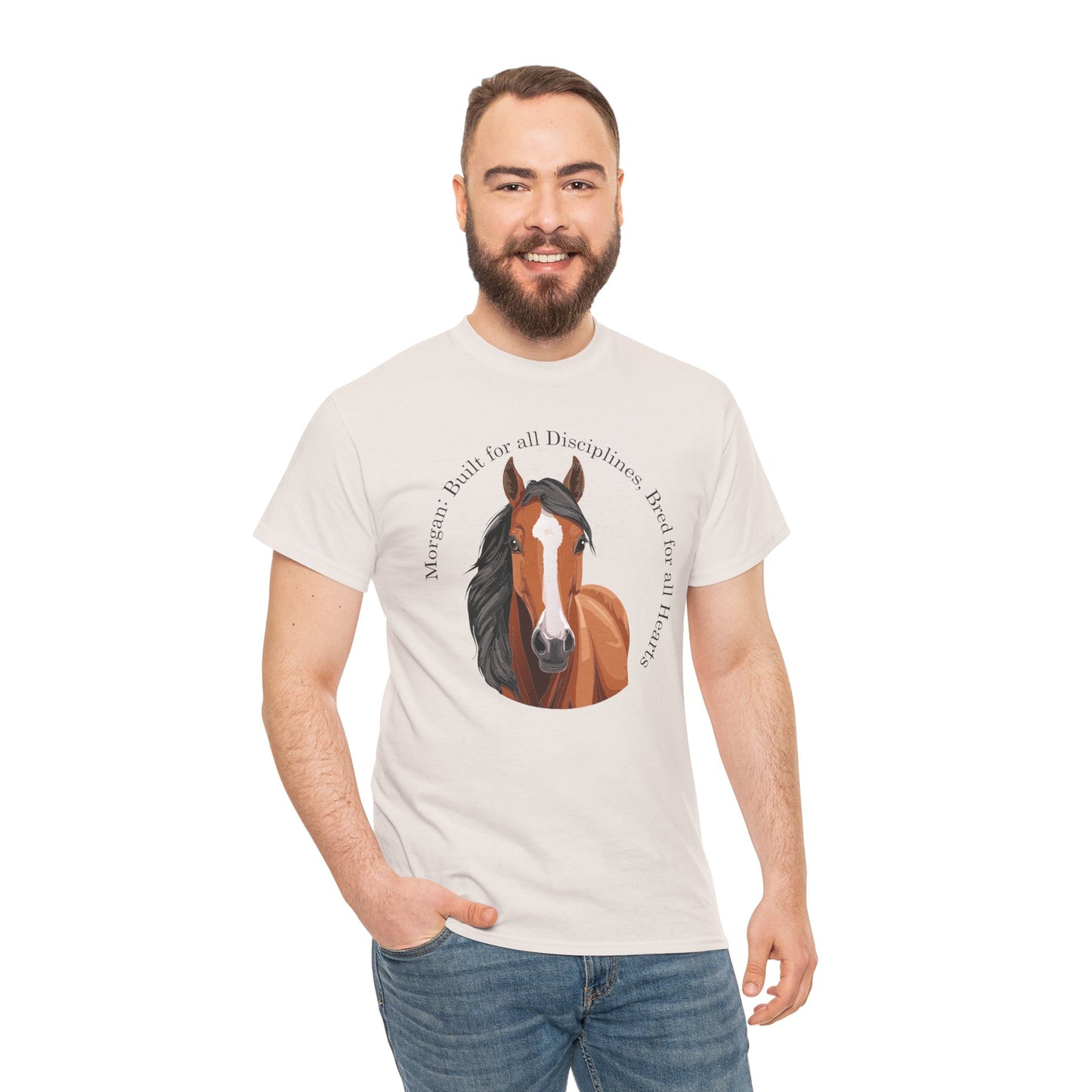 Morgan Horse Lover Unisex Heavy Cotton Tee