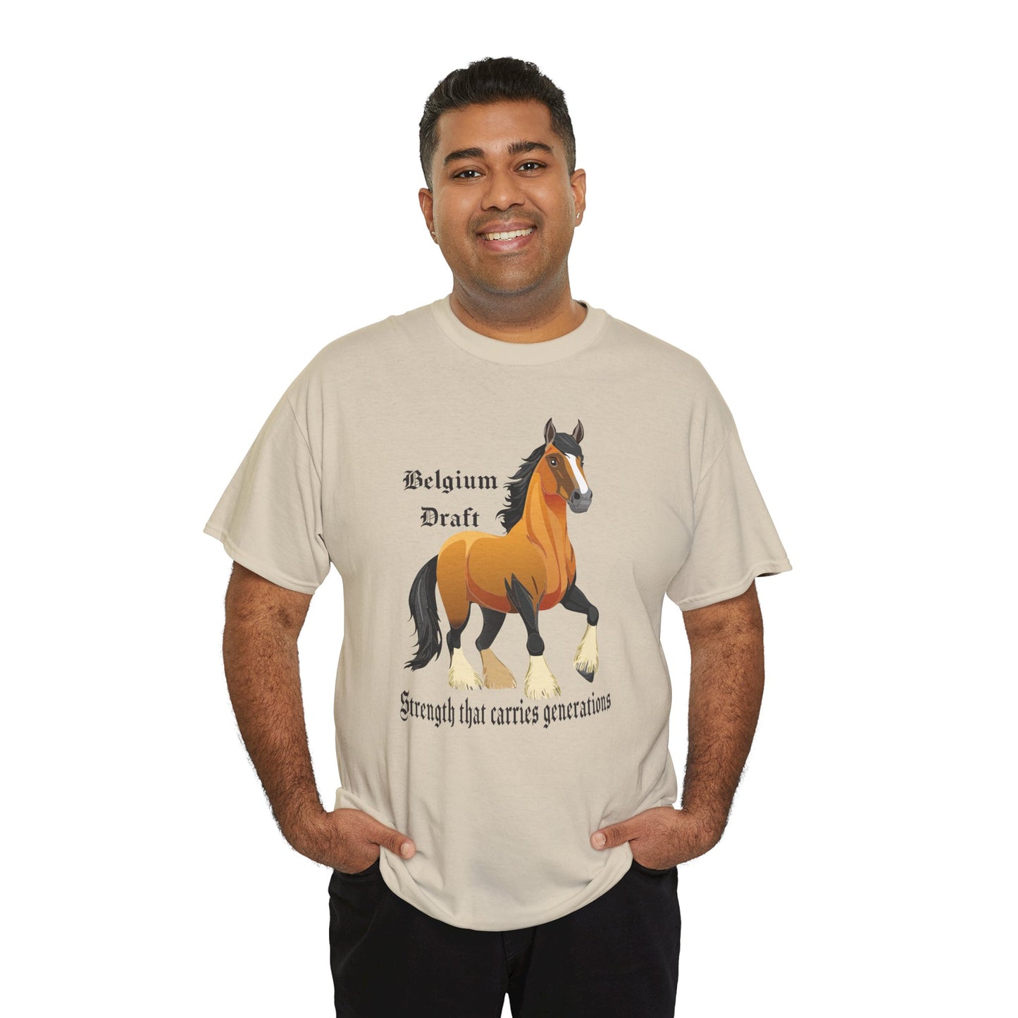 Belgium Draft Horse Tee -