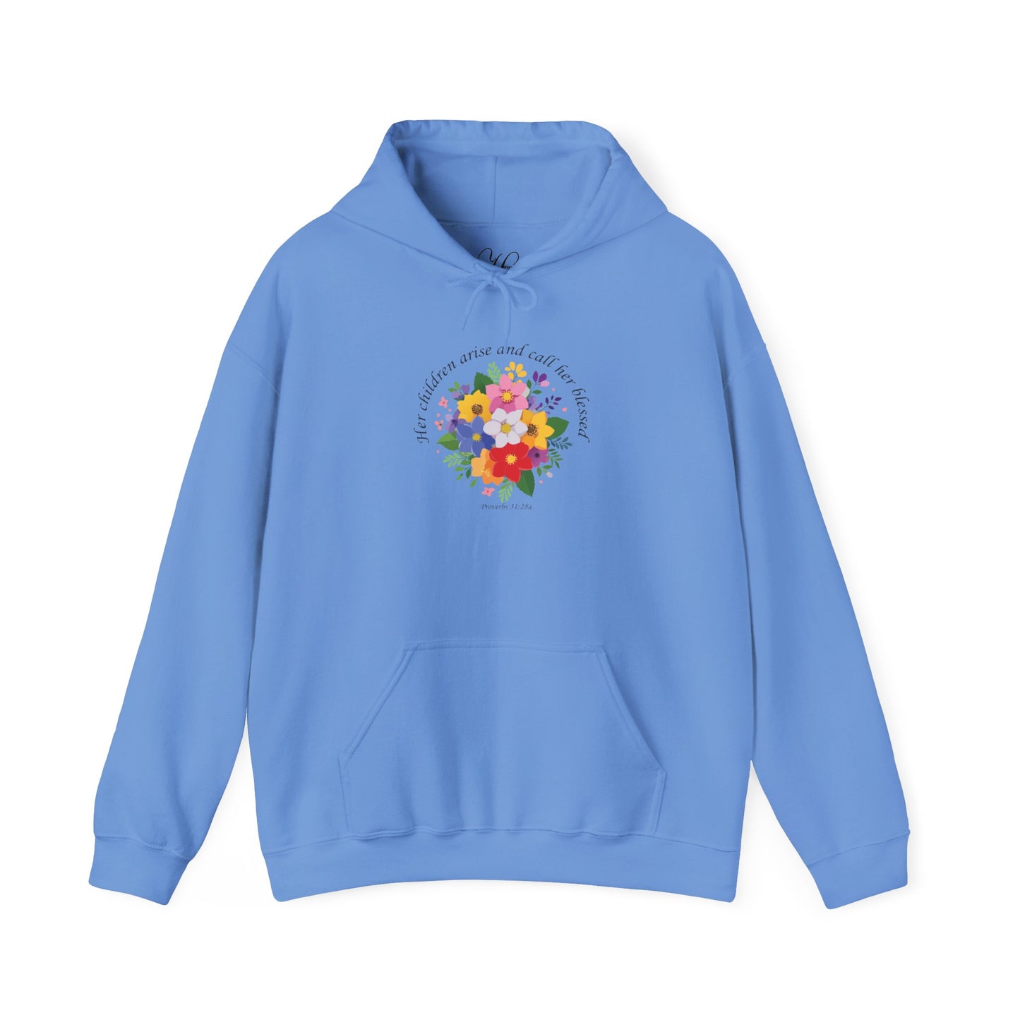 Floral Inspirational Hoodie for Mothers