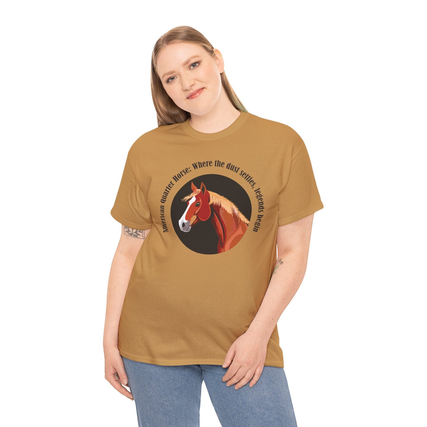 American Quarter Horse Unisex Heavy Cotton Tee