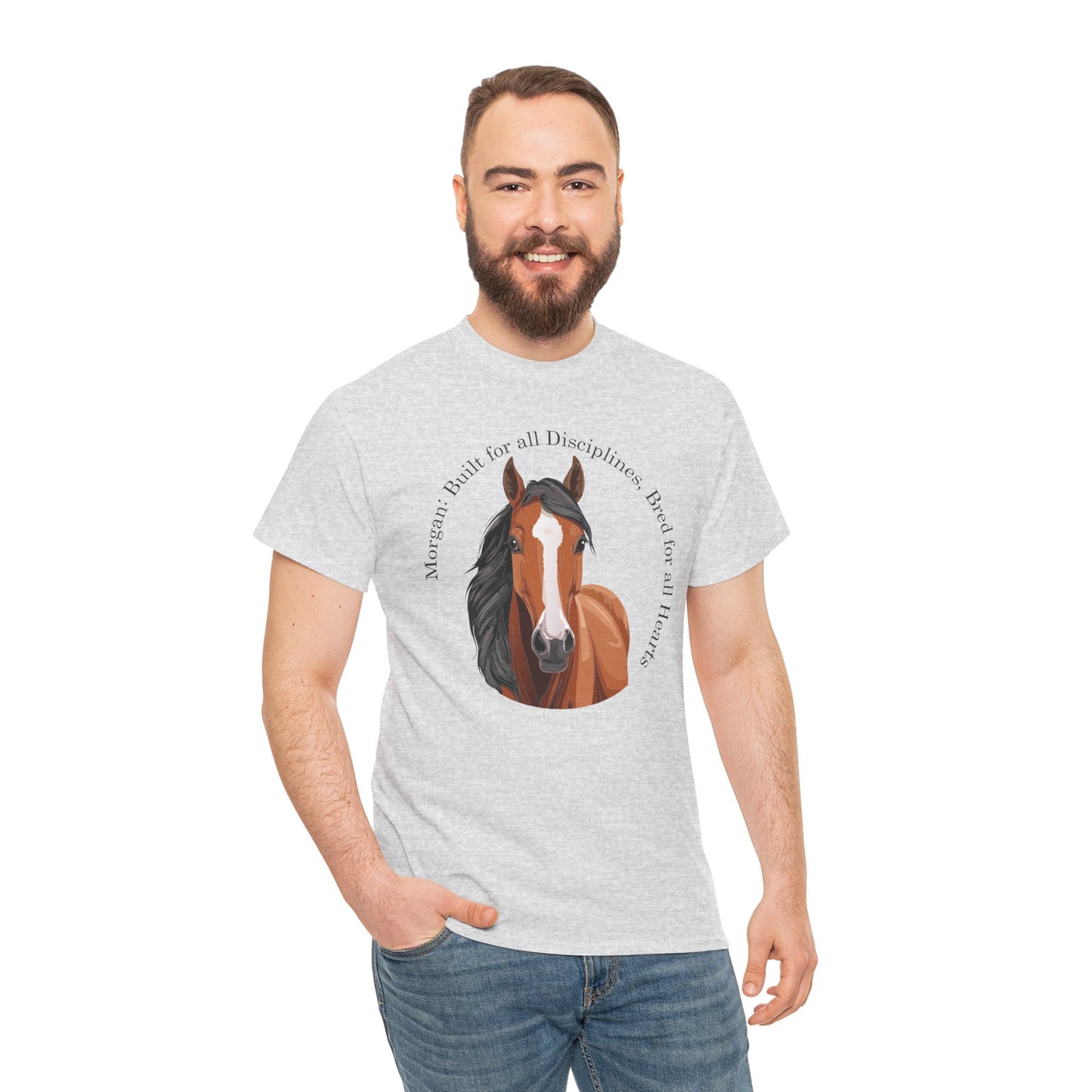 Morgan Horse Lover Unisex Heavy Cotton Tee