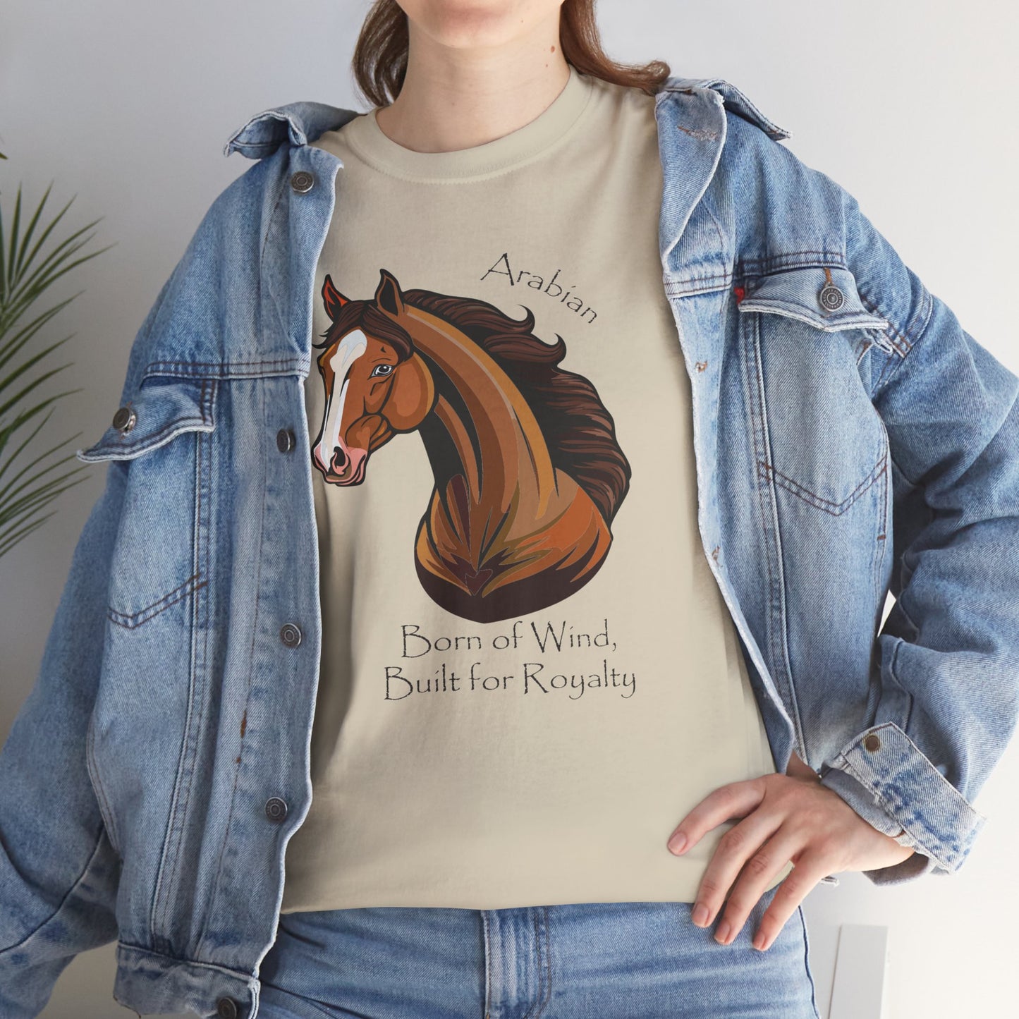 Arabian Horse Unisex Heavy Cotton Tee